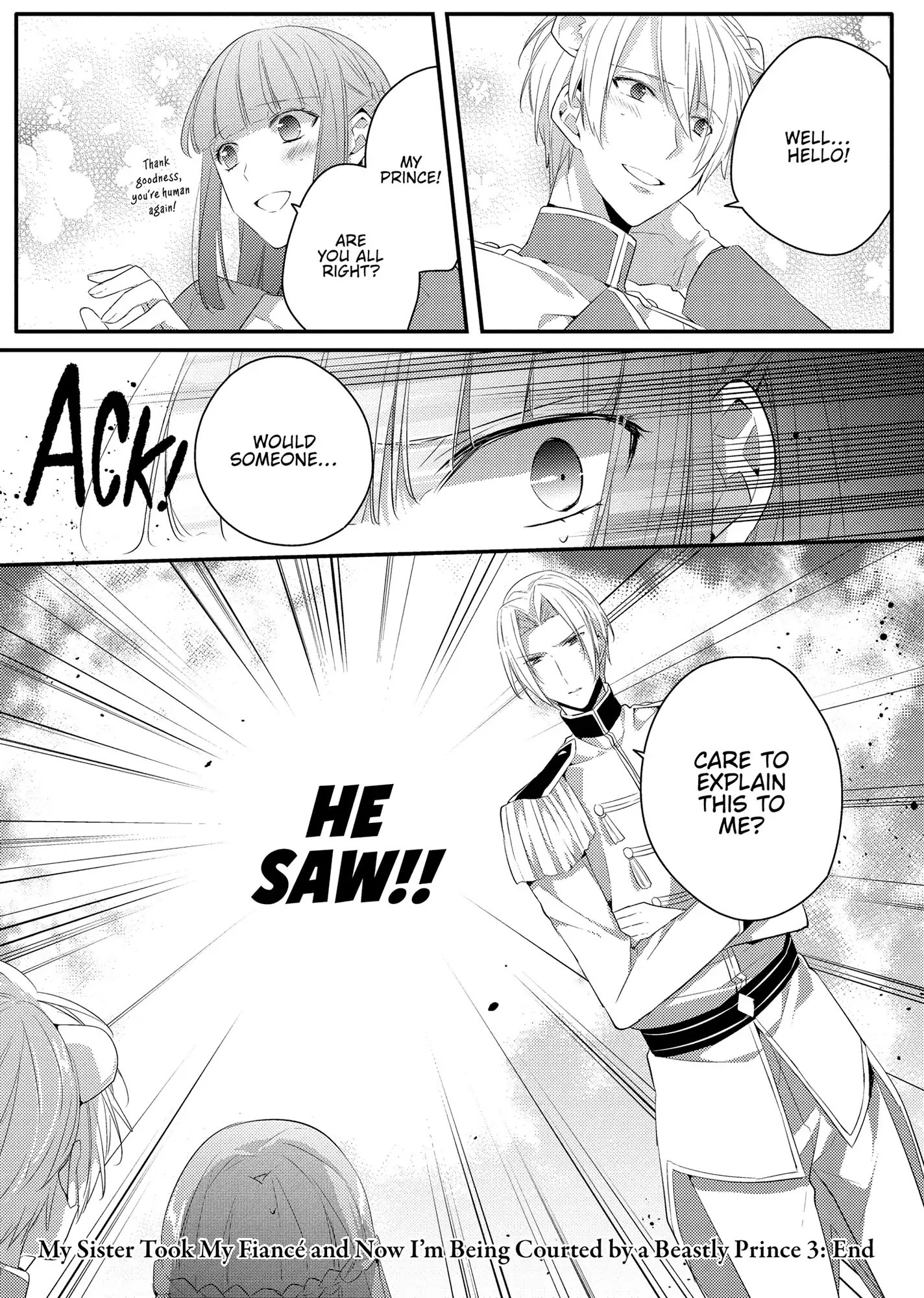 My Sister Took My Fiancé and Now I'm Being Courted by a Beastly Prince Chapter 20 - page 22