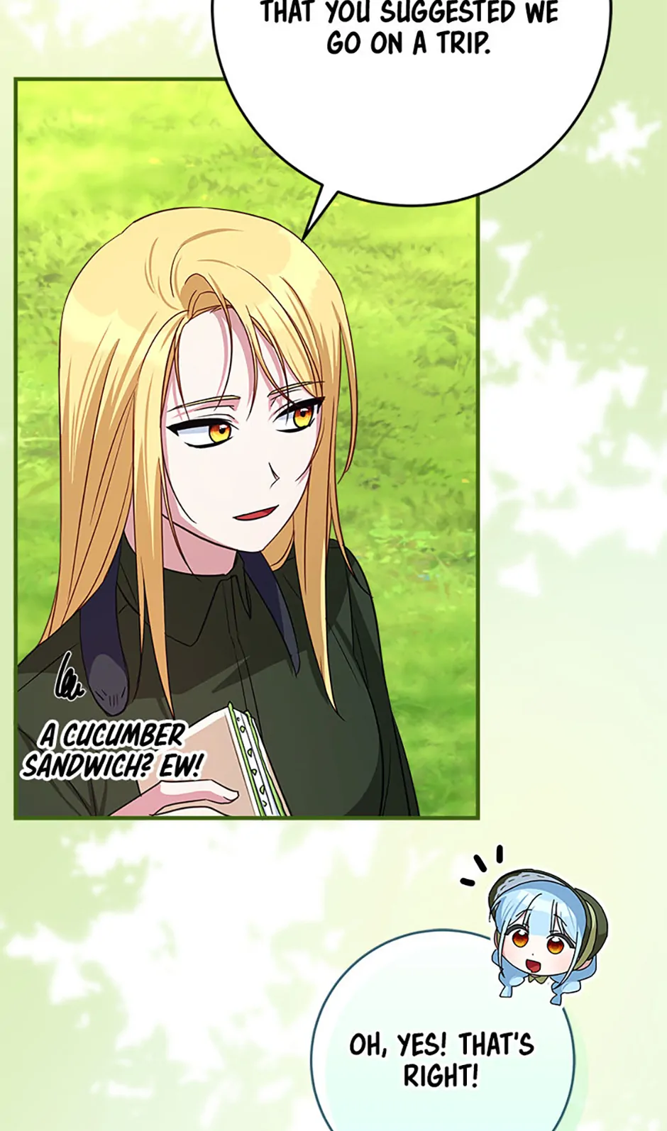 Bluebird Lady and The White Lion Family Chapter 35 - page 27