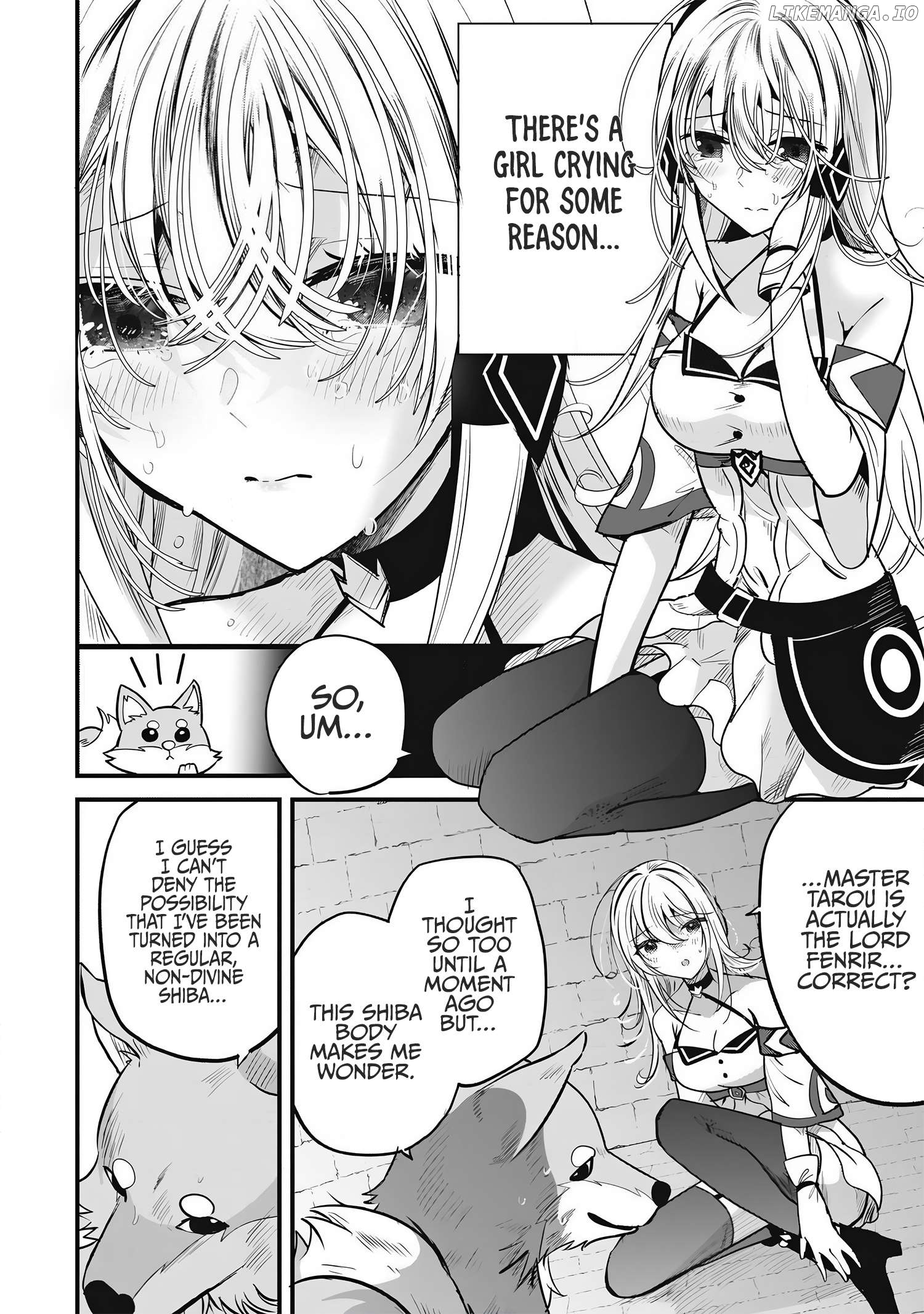 Fenrir ni Tensei shita Hazu ga Dou Mitemo Shiba Inu - Shiba Inu (Saikyou) ni Natta Ore, Mofumofu sare Nagara Kami e to Nariagaru Chapter 2 - page 3