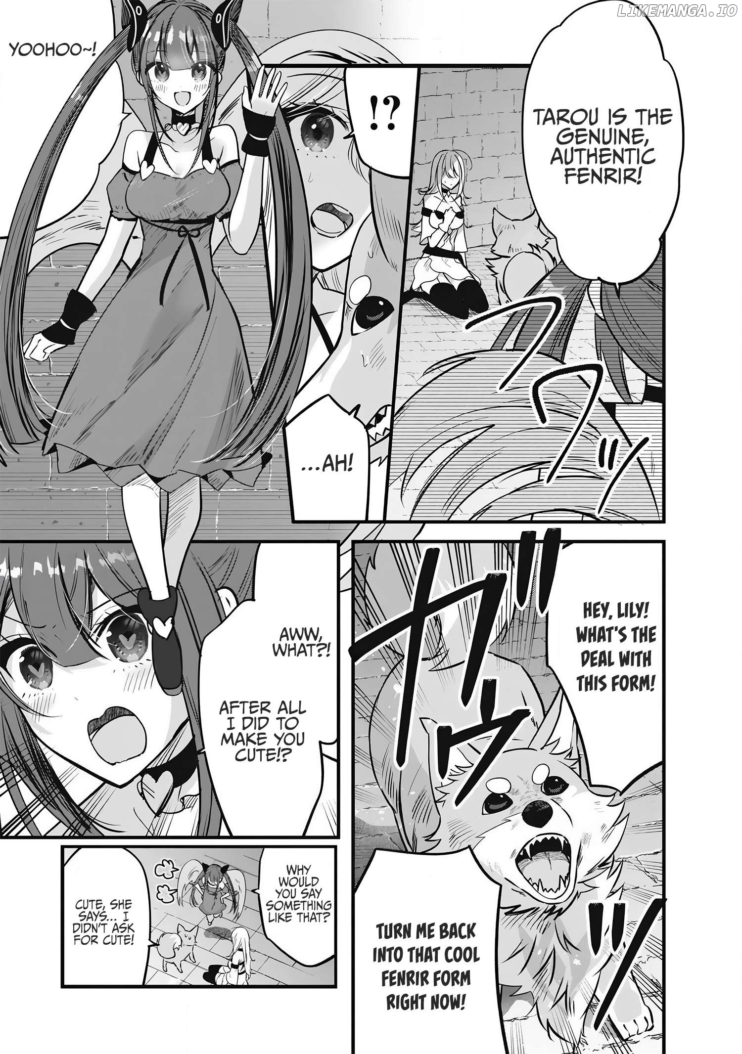 Fenrir ni Tensei shita Hazu ga Dou Mitemo Shiba Inu - Shiba Inu (Saikyou) ni Natta Ore, Mofumofu sare Nagara Kami e to Nariagaru Chapter 2 - page 4