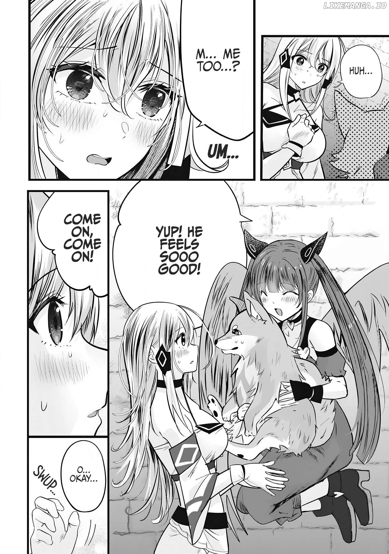 Fenrir ni Tensei shita Hazu ga Dou Mitemo Shiba Inu - Shiba Inu (Saikyou) ni Natta Ore, Mofumofu sare Nagara Kami e to Nariagaru Chapter 2 - page 7