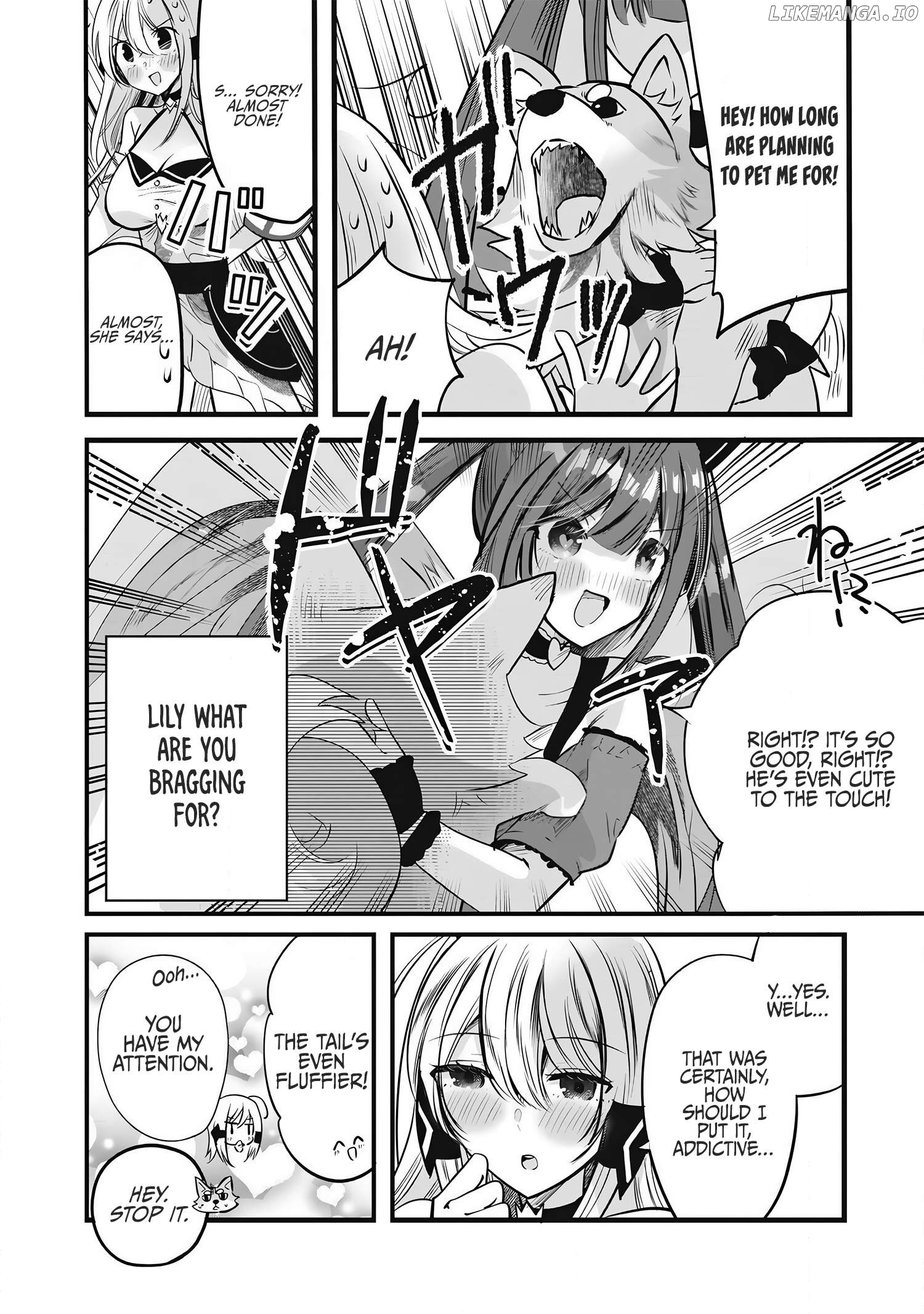 Fenrir ni Tensei shita Hazu ga Dou Mitemo Shiba Inu - Shiba Inu (Saikyou) ni Natta Ore, Mofumofu sare Nagara Kami e to Nariagaru Chapter 2 - page 9