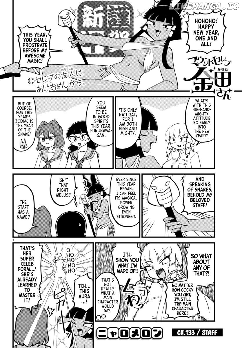 Mount Celeb Kaneda-San Chapter 133 - page 1