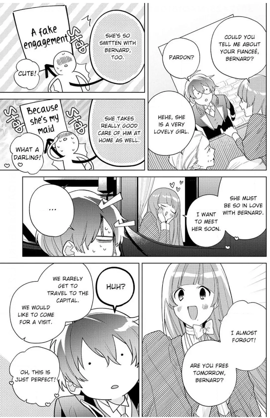 The Daughter of a Fallen Aristocrat Becomes The Poor Knight's Maidservant Chapter 18 - page 22