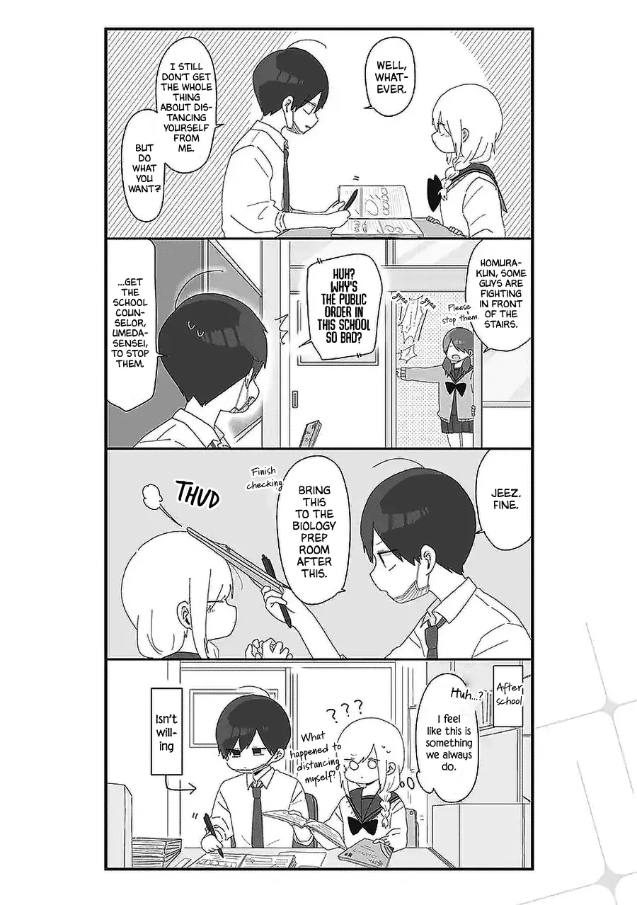 Homura Sensei Is Probably Unpopular Chapter 55 - page 4