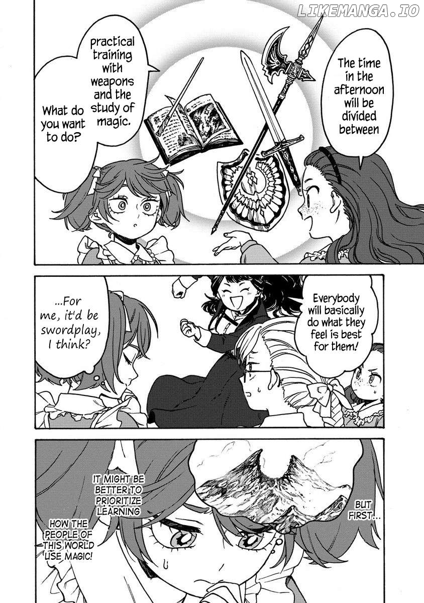 Onna Chara de Isekai Ten'i shite Cheatppoi kedo Zako Chara na no de Medatazu Heiwa na Shomin wo Mezashimasu! Chapter 5.2 - page 11