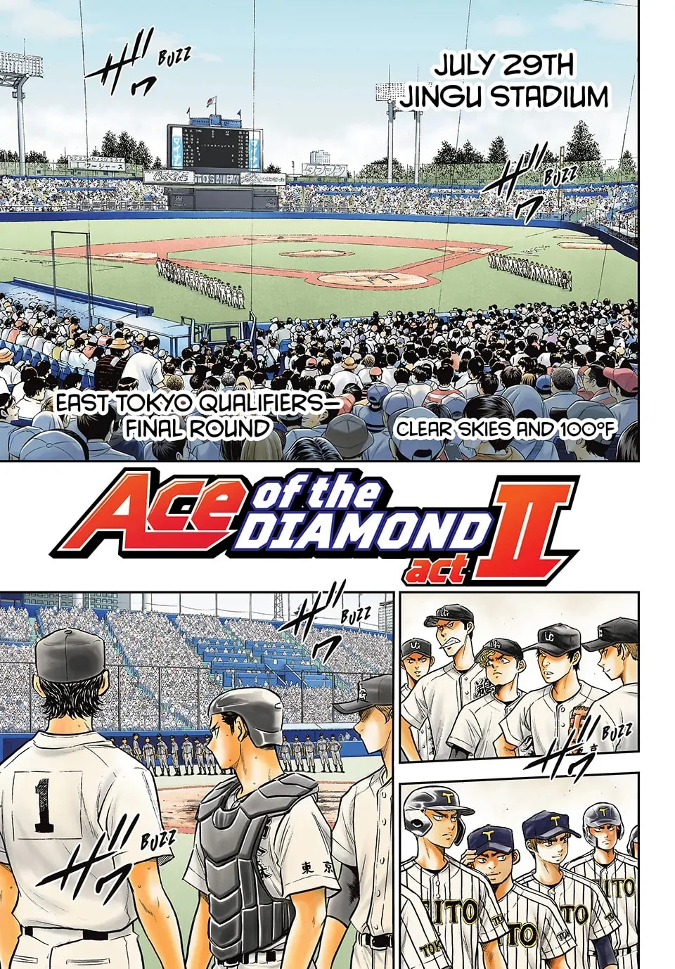 Daiya no A - Act II Chapter 309 - page 1