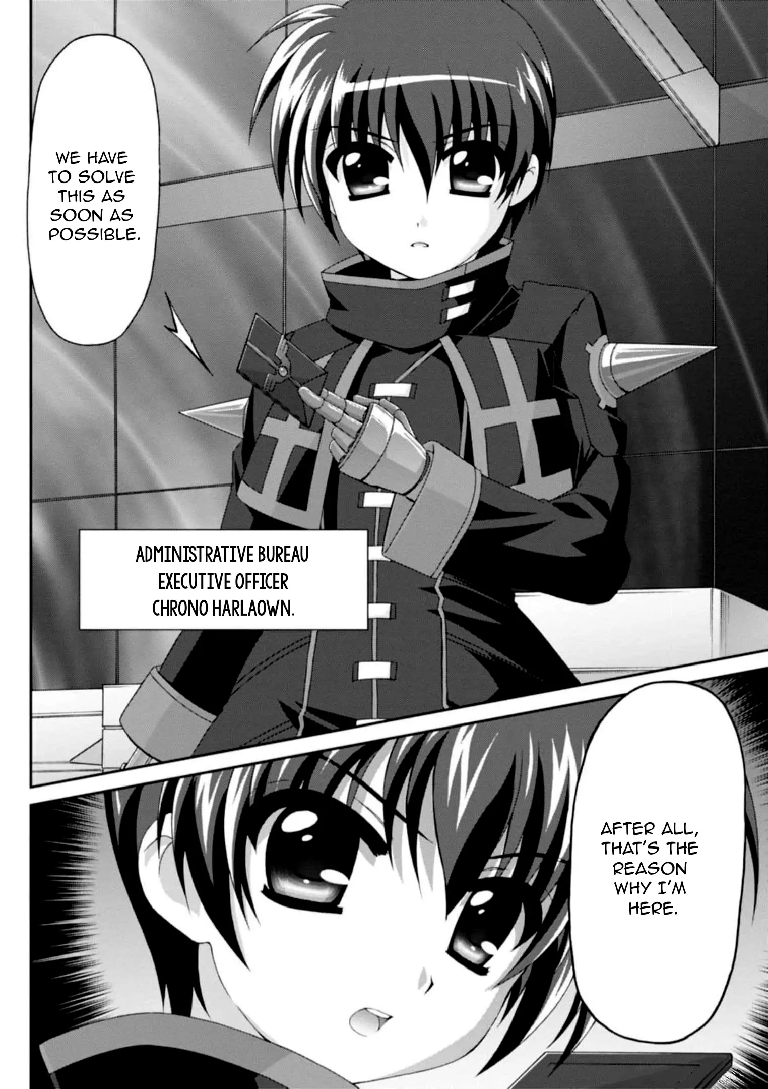 Original Chronicle Mahou Shoujo Lyrical Nanoha The 1st Chapter 11 - page 6