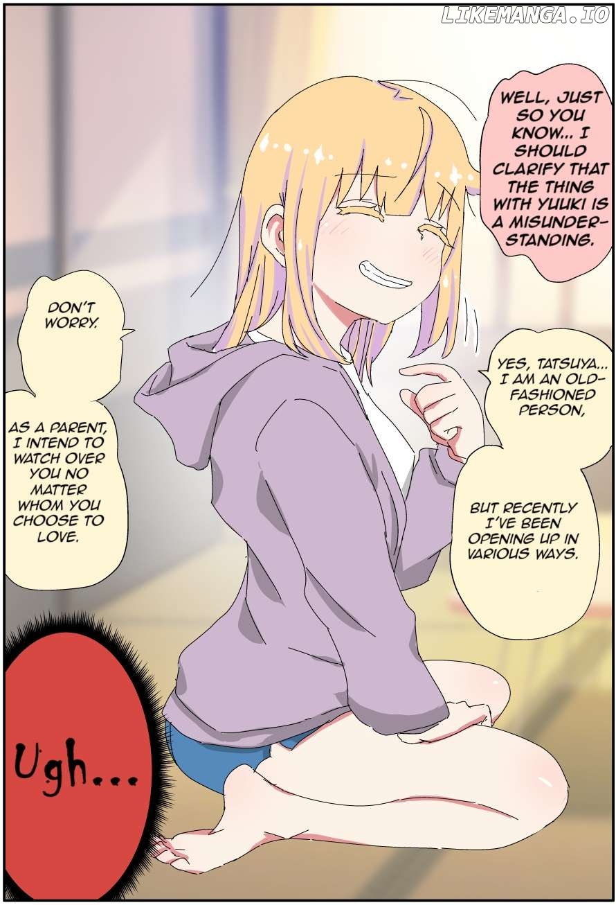 My father has become a beautiful girl and it's a lot of pain Chapter 24 - page 2