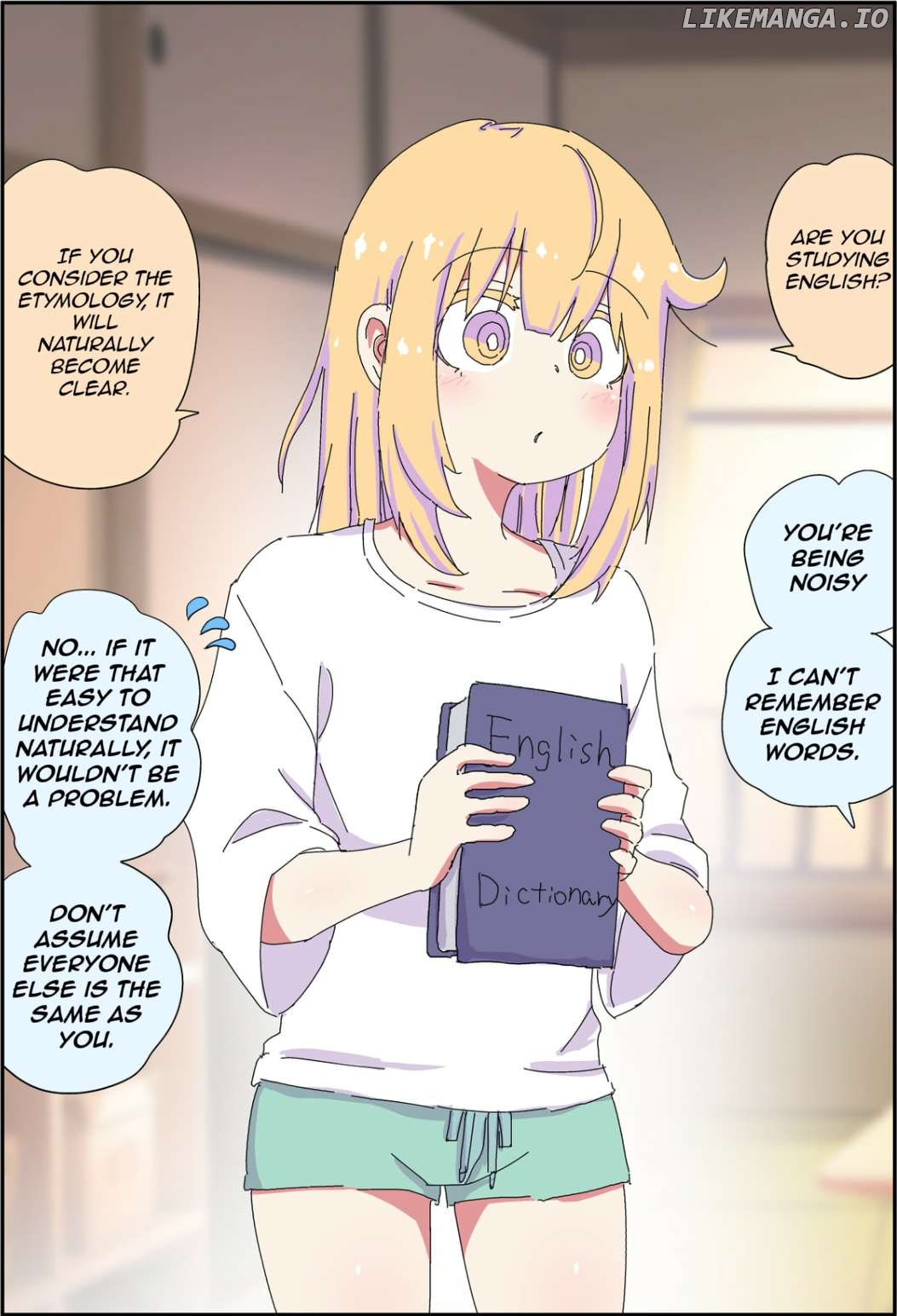 My father has become a beautiful girl and it's a lot of pain Chapter 25 - page 1