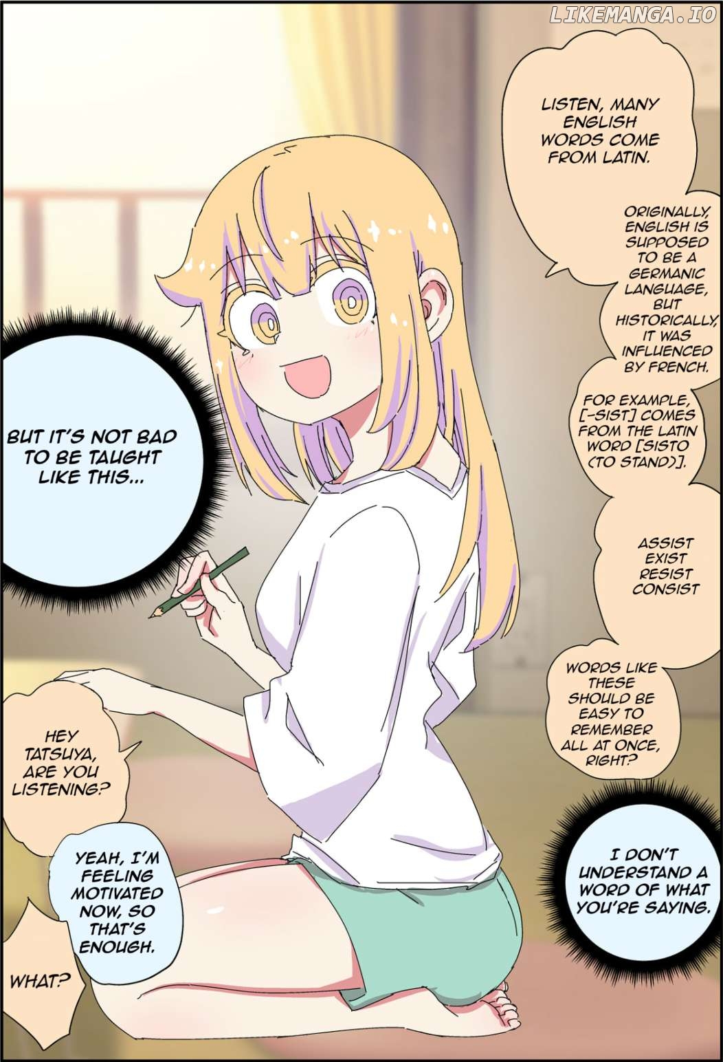 My father has become a beautiful girl and it's a lot of pain Chapter 25 - page 2