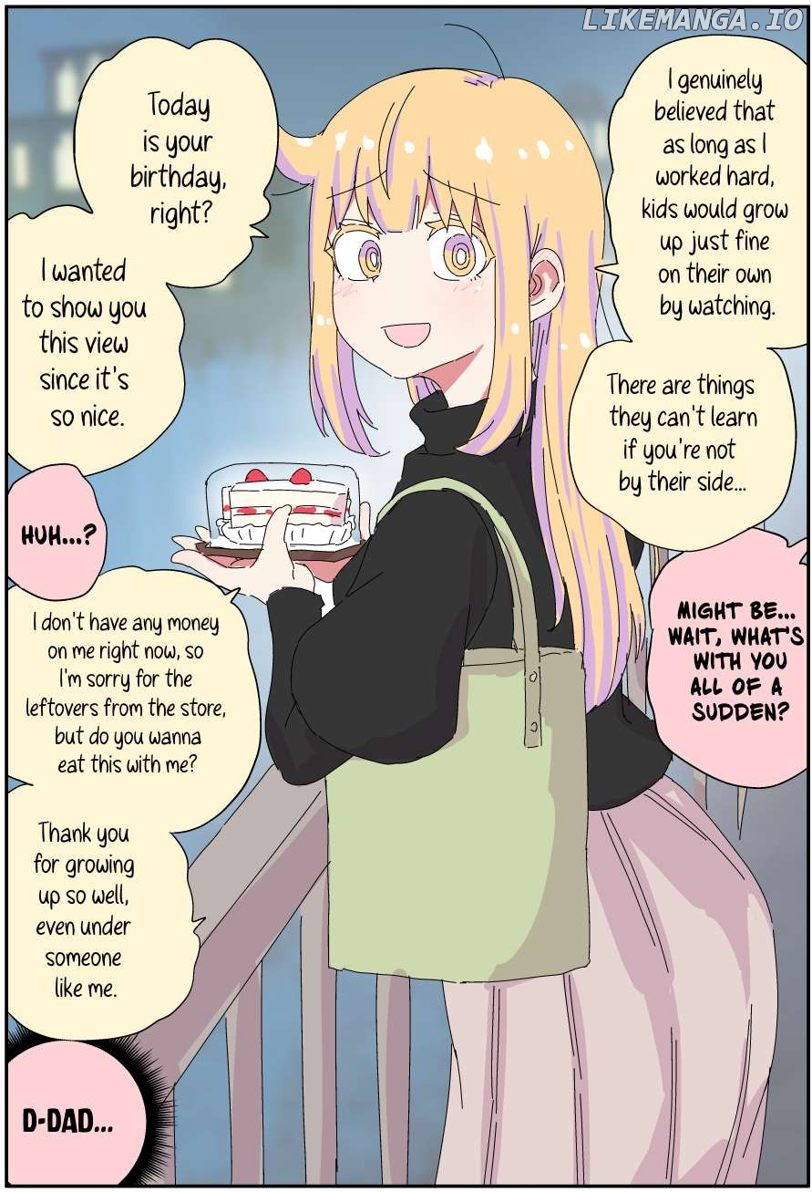 My father has become a beautiful girl and it's a lot of pain Chapter 29 - page 2