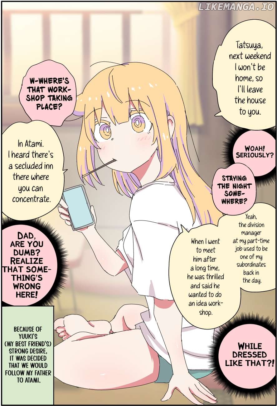 My father has become a beautiful girl and it's a lot of pain Chapter 31 - page 2