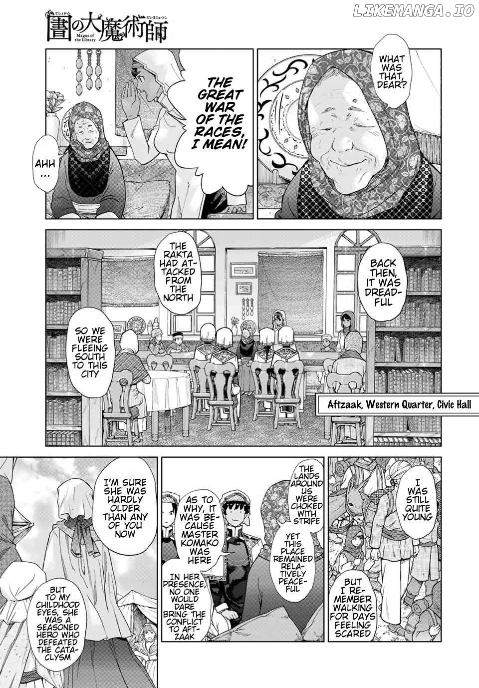 Toshokan No Daimajutsushi Chapter 35 - page 7
