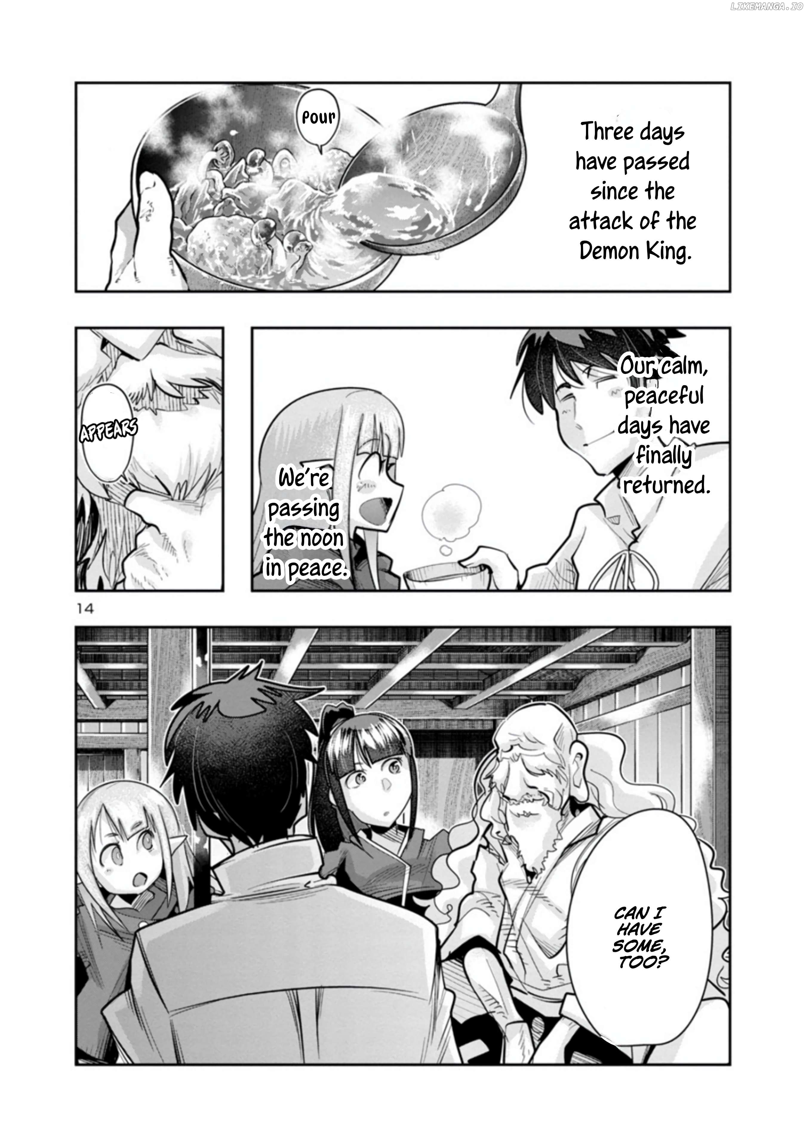 Uchi no Deshi ga Itsu no Manika Jinrui Saikyou ni Natte-ite, Nan no Sainou Monai Shishou no Ore ga, Sore wo Koeru Uchuu Saikyou ni Go Nintei Sareteiru Kudan ni Tsuite Chapter 7.1 - page 14