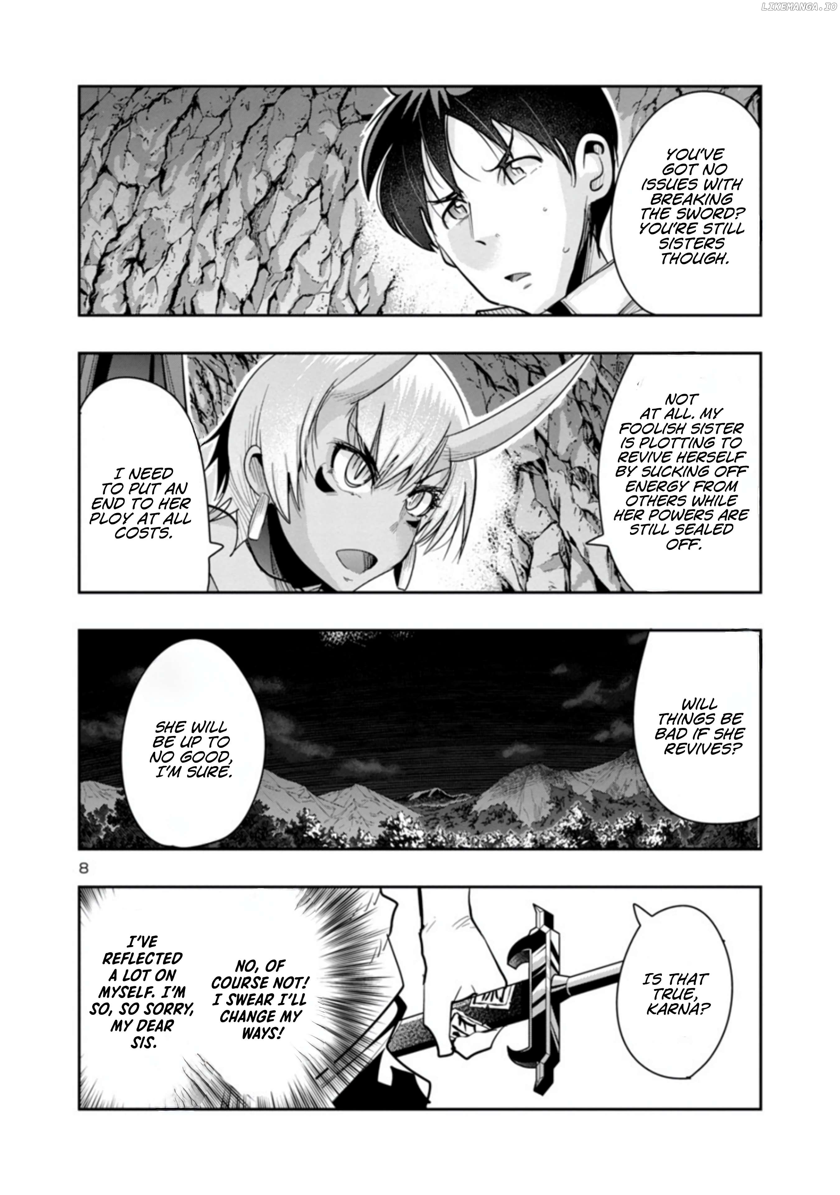 Uchi no Deshi ga Itsu no Manika Jinrui Saikyou ni Natte-ite, Nan no Sainou Monai Shishou no Ore ga, Sore wo Koeru Uchuu Saikyou ni Go Nintei Sareteiru Kudan ni Tsuite Chapter 7.1 - page 8