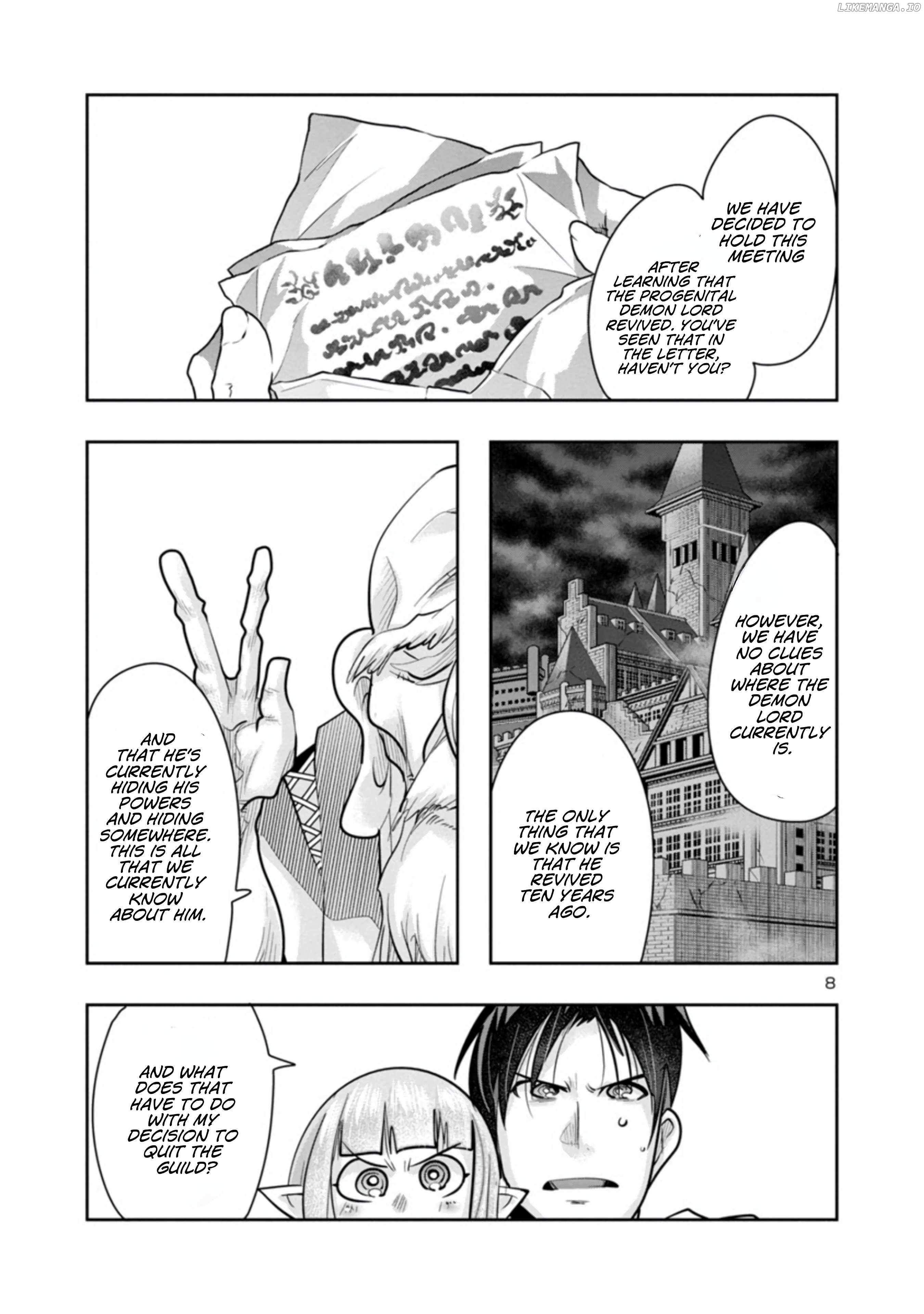 Uchi no Deshi ga Itsu no Manika Jinrui Saikyou ni Natte-ite, Nan no Sainou Monai Shishou no Ore ga, Sore wo Koeru Uchuu Saikyou ni Go Nintei Sareteiru Kudan ni Tsuite Chapter 7.2 - page 9