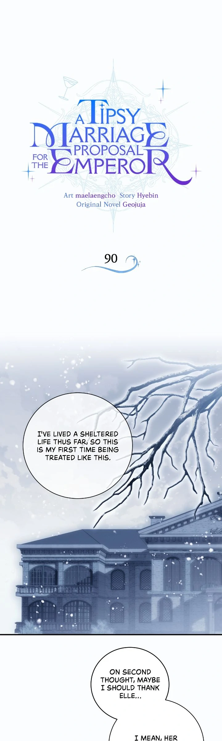 A Tipsy Marriage Proposal for the Emperor Chapter 90 - page 1