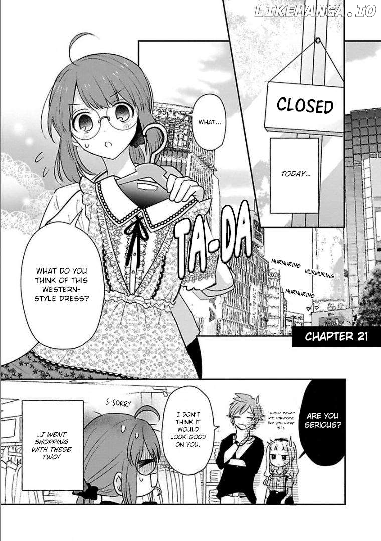 Scary Face High Schooler and Miss Plain Jane Chapter 21 - page 1