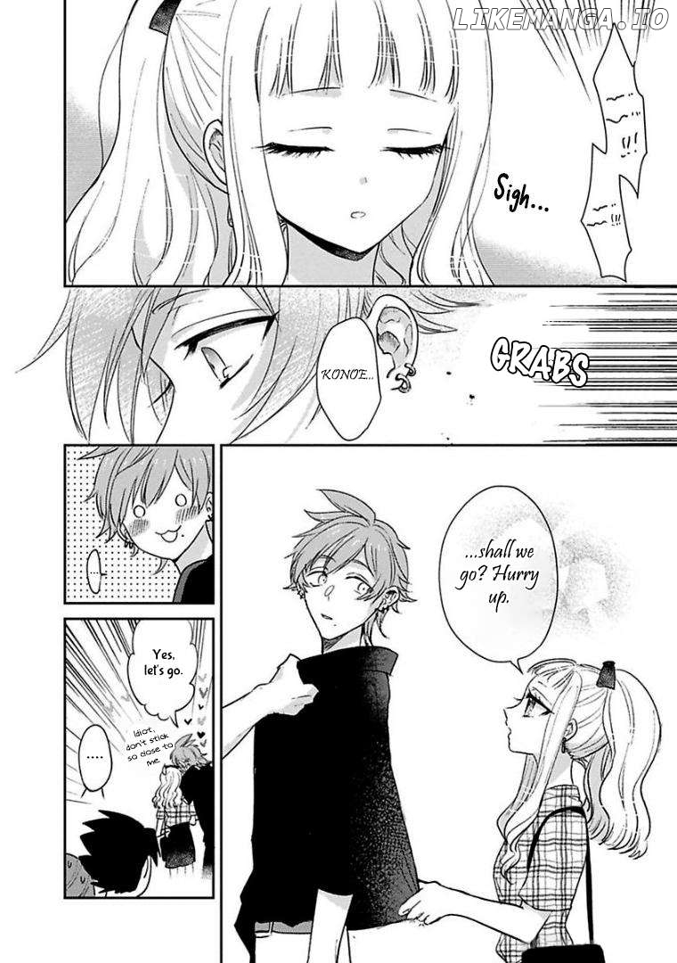 Scary Face High Schooler and Miss Plain Jane Chapter 21 - page 14
