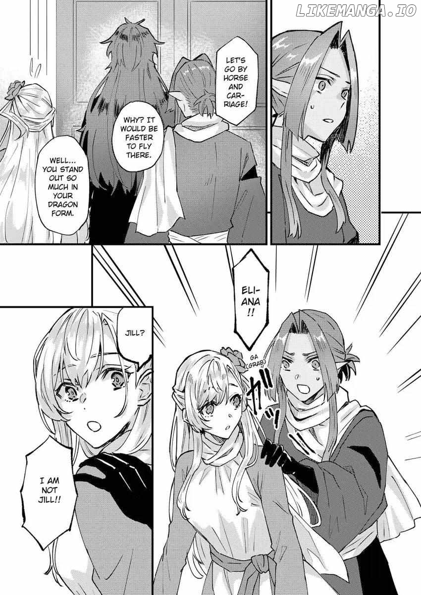 I was Told to Relinquish My Fiancé to My Little Sister, and the Greatest Dragon Took a Liking to Me and Unbelievably Took Over the Kingdom Chapter 27 - page 14