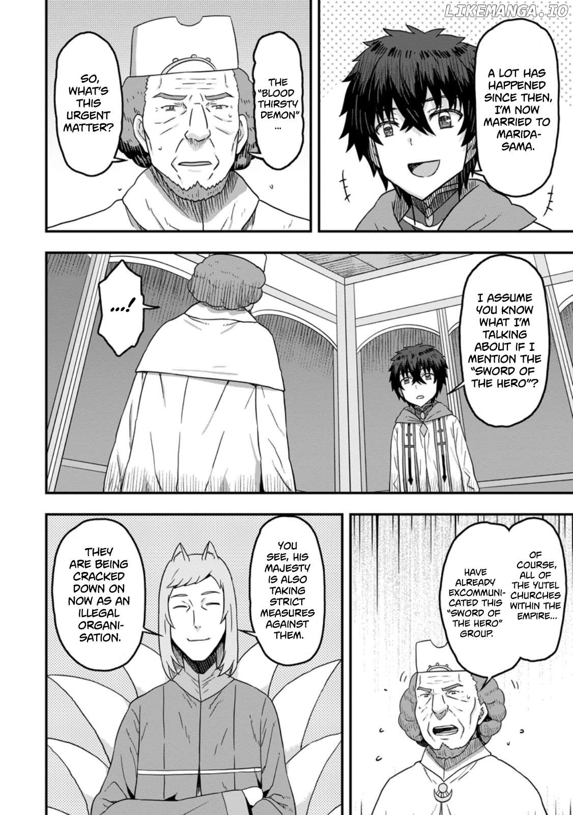 Isekai Saikyou no Yome desu ga, Yoru no Tatakai wa Ore no Hou ga Tsuyoi You desu ~Chiryaku o Ikashite Nariagaru Harem Senki~ Chapter 11 - page 24