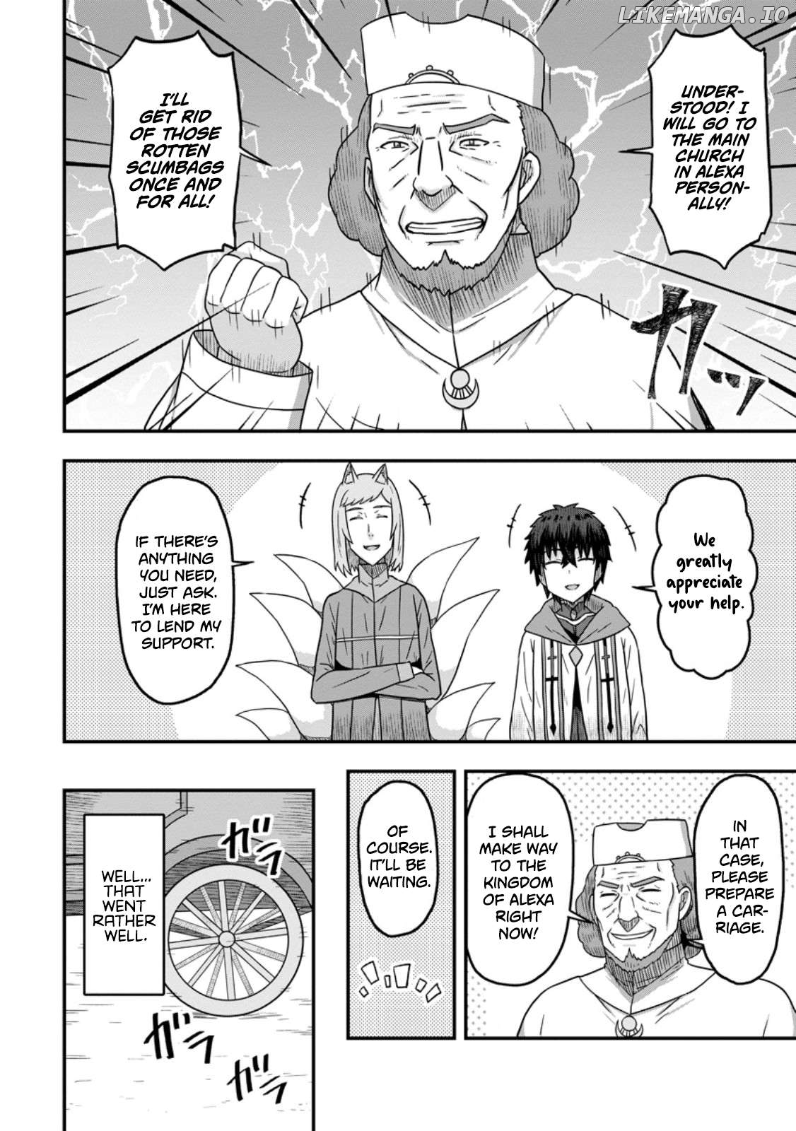 Isekai Saikyou no Yome desu ga, Yoru no Tatakai wa Ore no Hou ga Tsuyoi You desu ~Chiryaku o Ikashite Nariagaru Harem Senki~ Chapter 11 - page 28