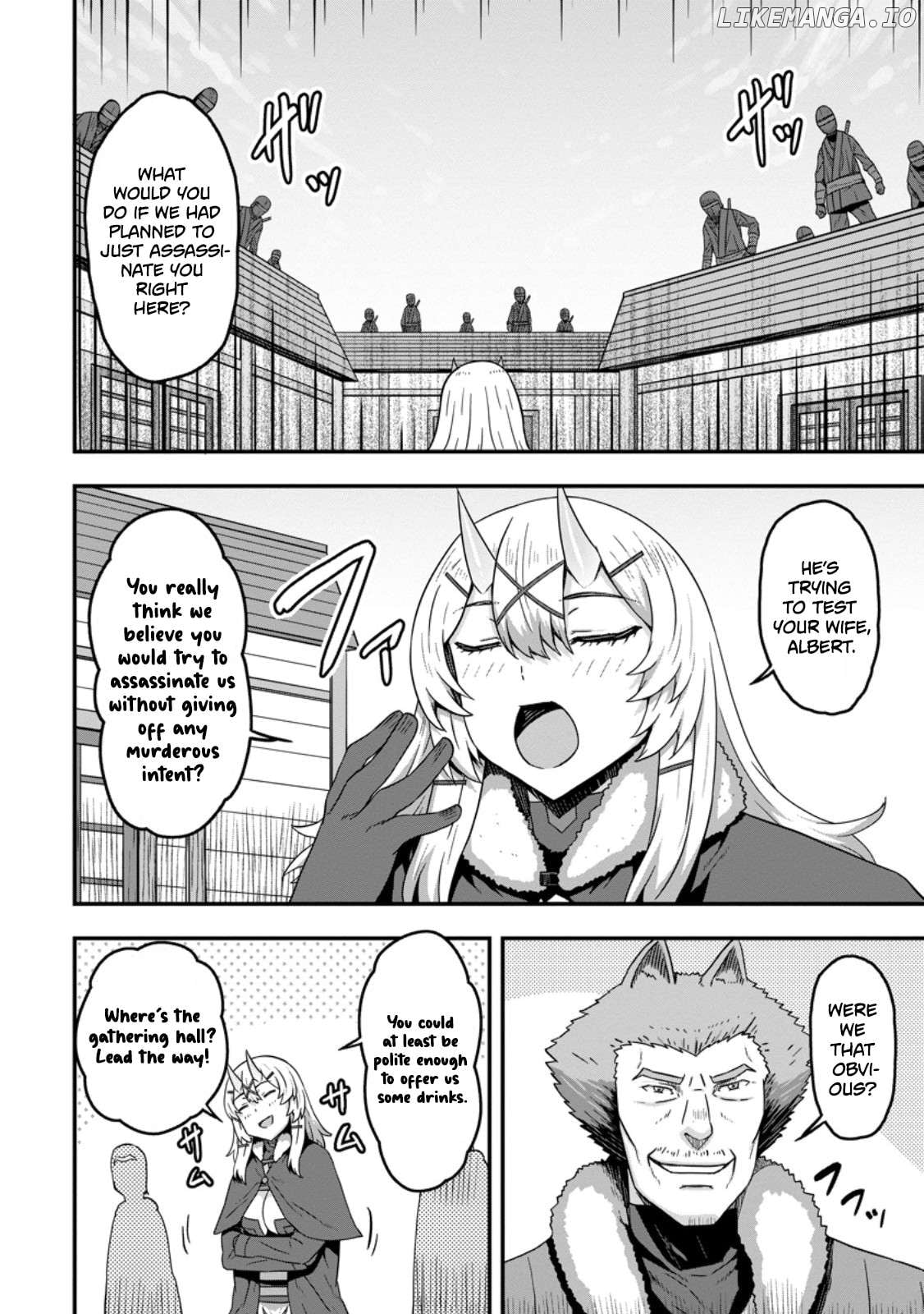 Isekai Saikyou no Yome desu ga, Yoru no Tatakai wa Ore no Hou ga Tsuyoi You desu ~Chiryaku o Ikashite Nariagaru Harem Senki~ Chapter 11 - page 4