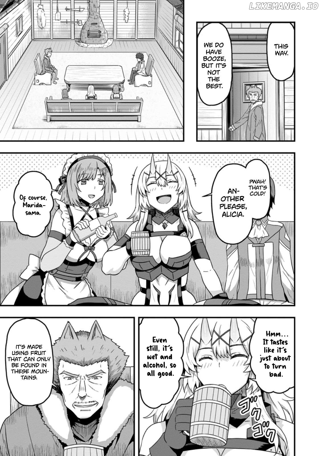 Isekai Saikyou no Yome desu ga, Yoru no Tatakai wa Ore no Hou ga Tsuyoi You desu ~Chiryaku o Ikashite Nariagaru Harem Senki~ Chapter 11 - page 5