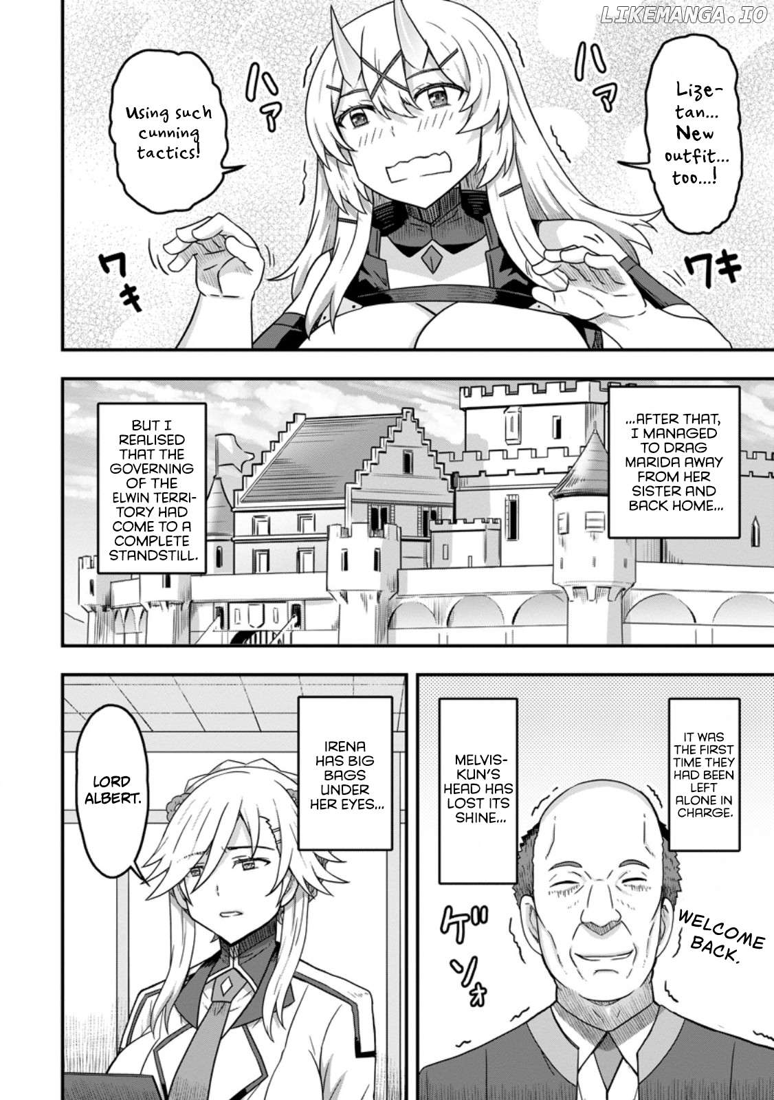 Isekai Saikyou no Yome desu ga, Yoru no Tatakai wa Ore no Hou ga Tsuyoi You desu ~Chiryaku o Ikashite Nariagaru Harem Senki~ Chapter 12 - page 10