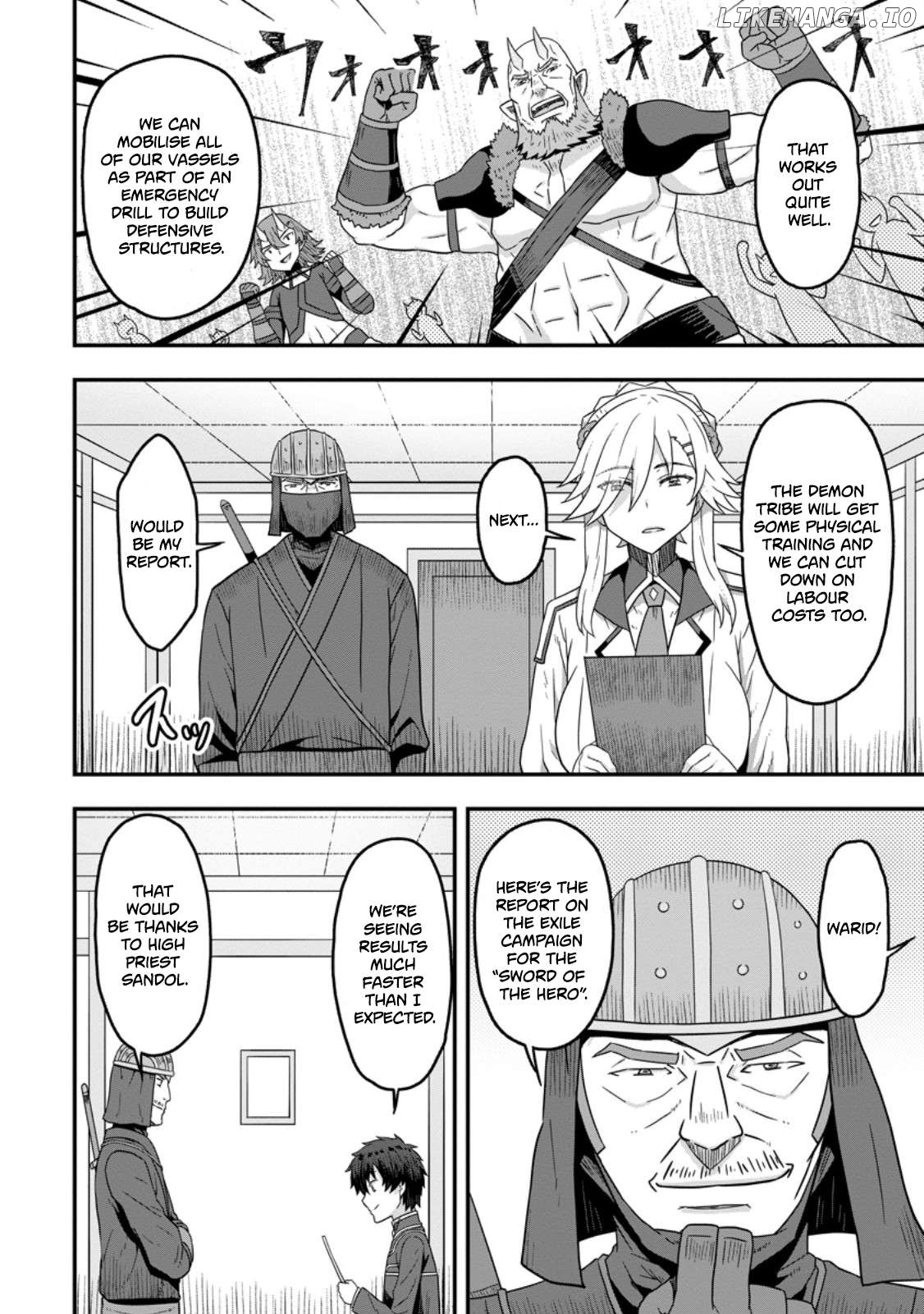 Isekai Saikyou no Yome desu ga, Yoru no Tatakai wa Ore no Hou ga Tsuyoi You desu ~Chiryaku o Ikashite Nariagaru Harem Senki~ Chapter 12 - page 12
