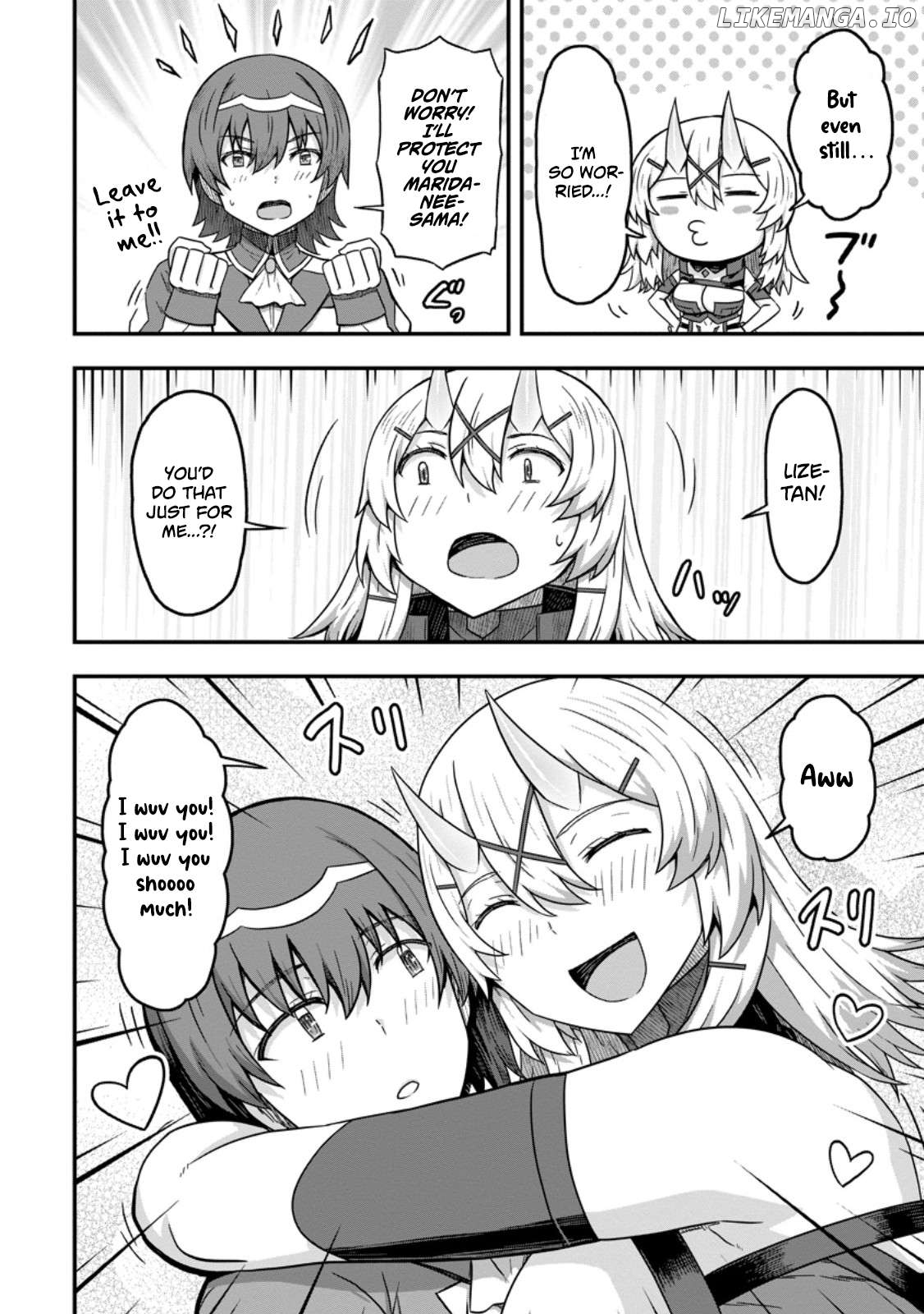 Isekai Saikyou no Yome desu ga, Yoru no Tatakai wa Ore no Hou ga Tsuyoi You desu ~Chiryaku o Ikashite Nariagaru Harem Senki~ Chapter 12 - page 28