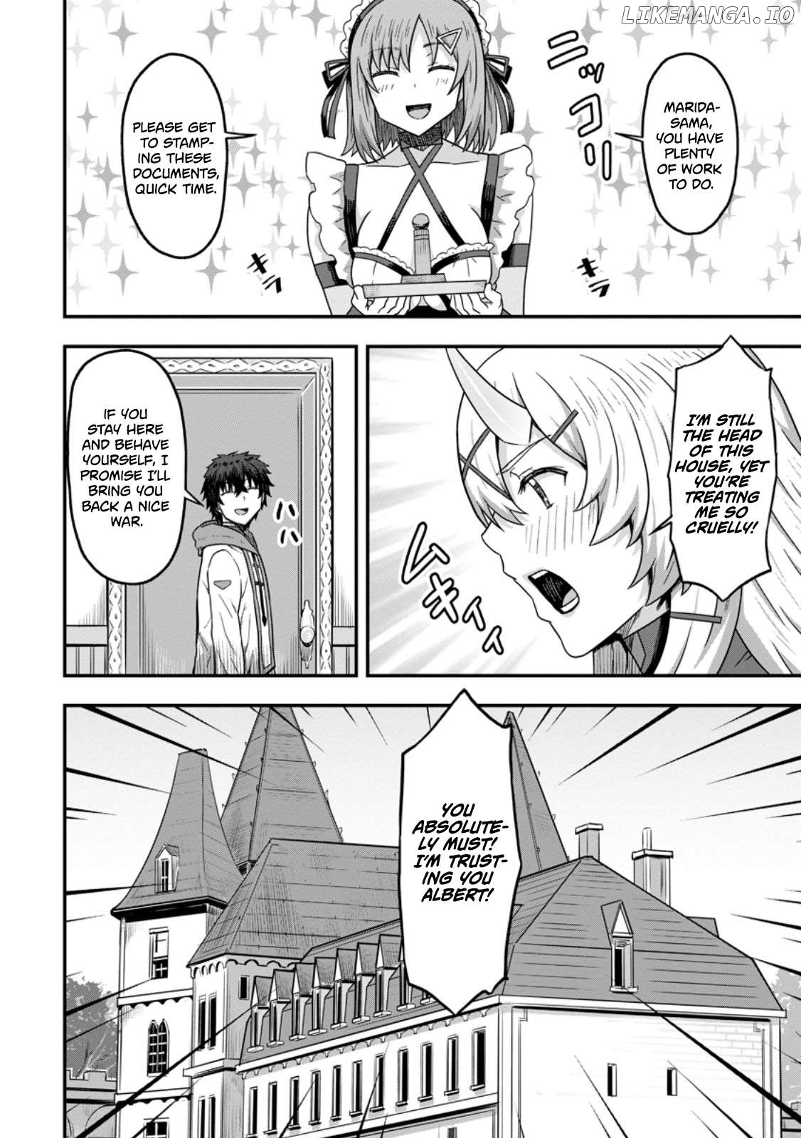 Isekai Saikyou no Yome desu ga, Yoru no Tatakai wa Ore no Hou ga Tsuyoi You desu ~Chiryaku o Ikashite Nariagaru Harem Senki~ Chapter 12 - page 30
