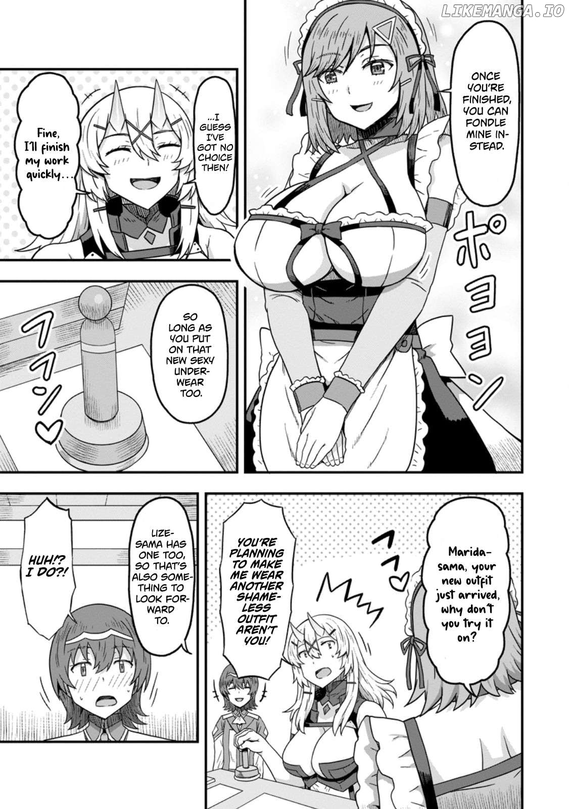 Isekai Saikyou no Yome desu ga, Yoru no Tatakai wa Ore no Hou ga Tsuyoi You desu ~Chiryaku o Ikashite Nariagaru Harem Senki~ Chapter 12 - page 9