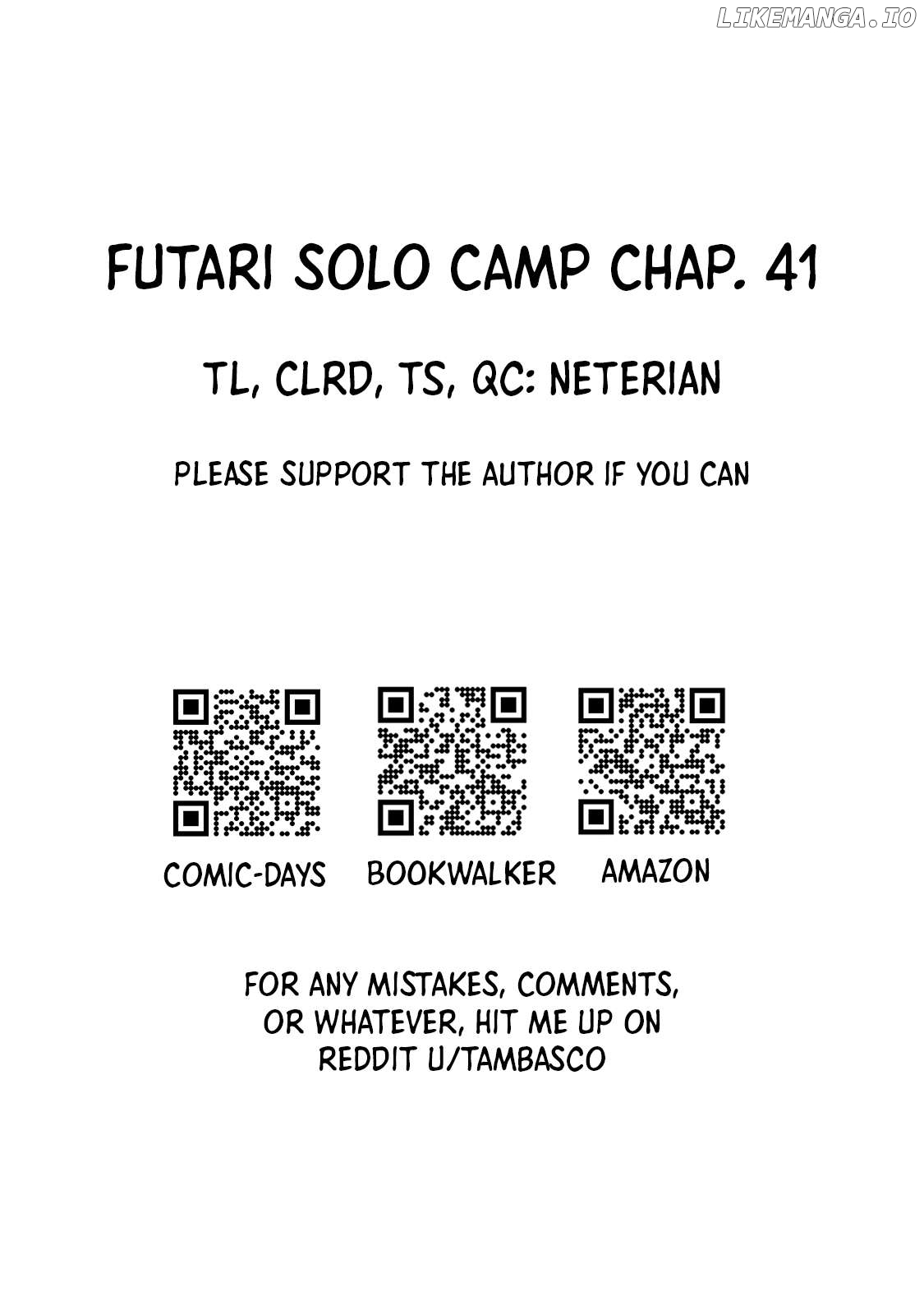 Futari Solo Camp Chapter 41 - page 27