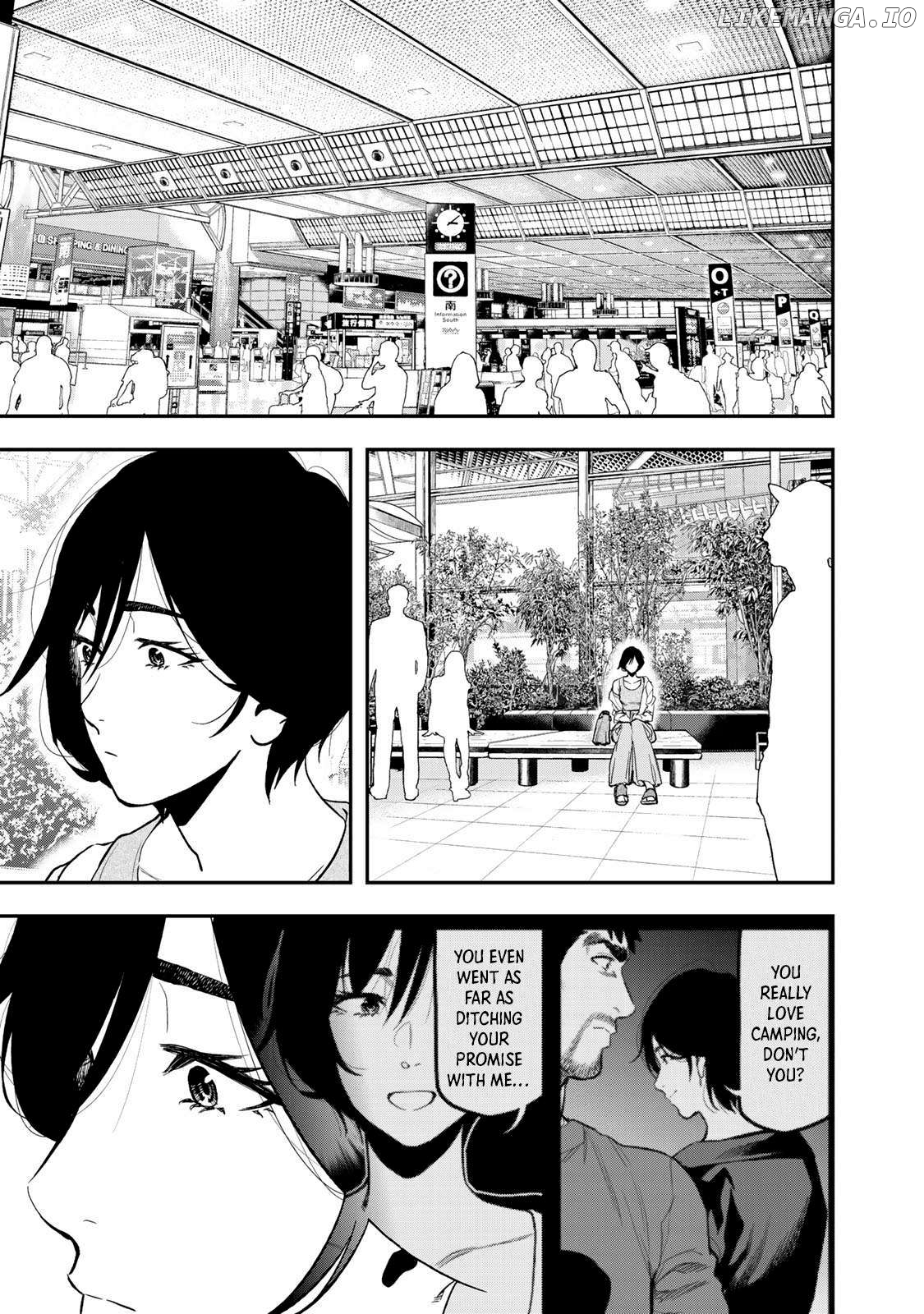 Futari Solo Camp Chapter 42 - page 13