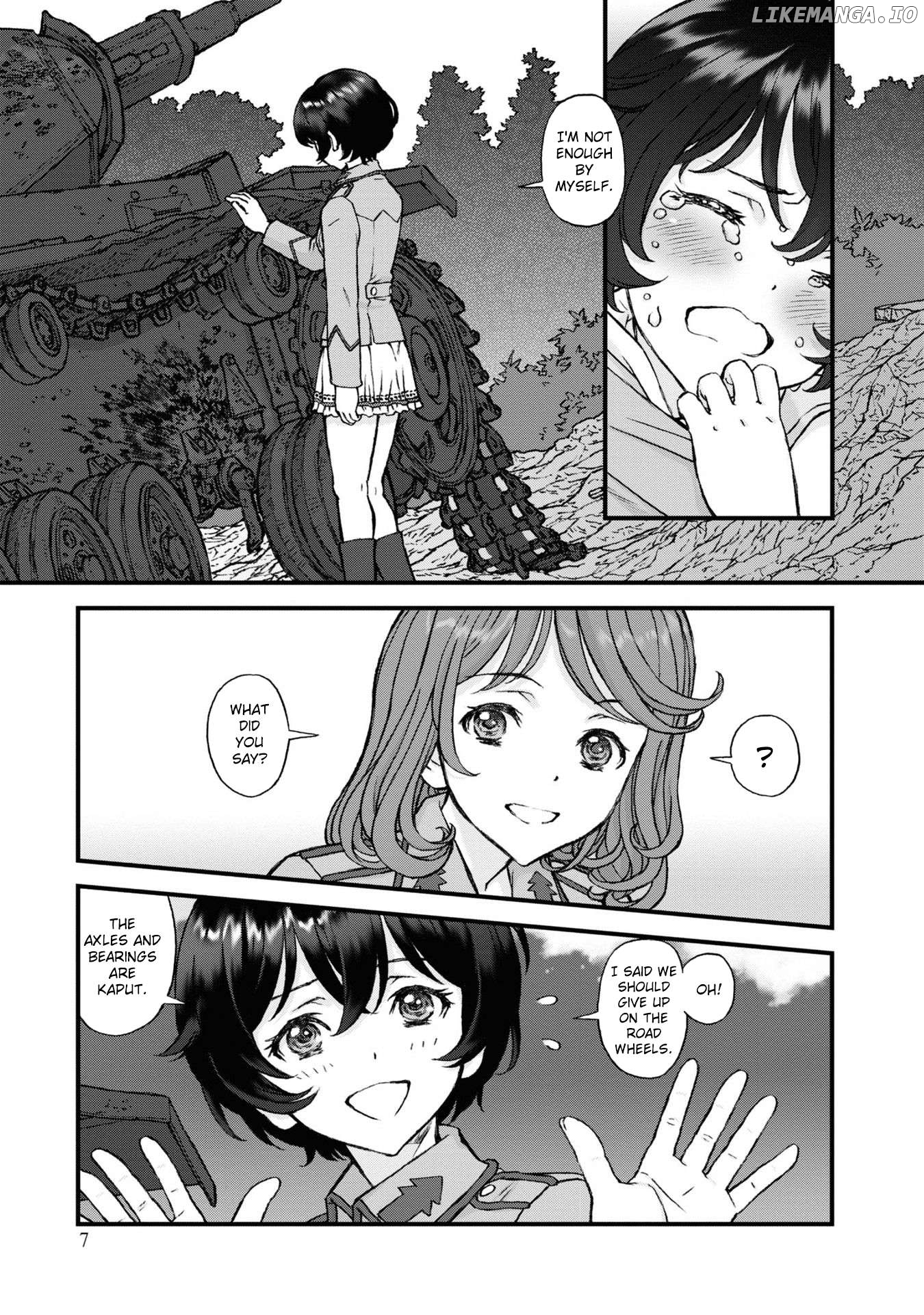 GIRLS und PANZER - The Fir Tree and the Iron-Winged Witch Chapter 14 - page 8