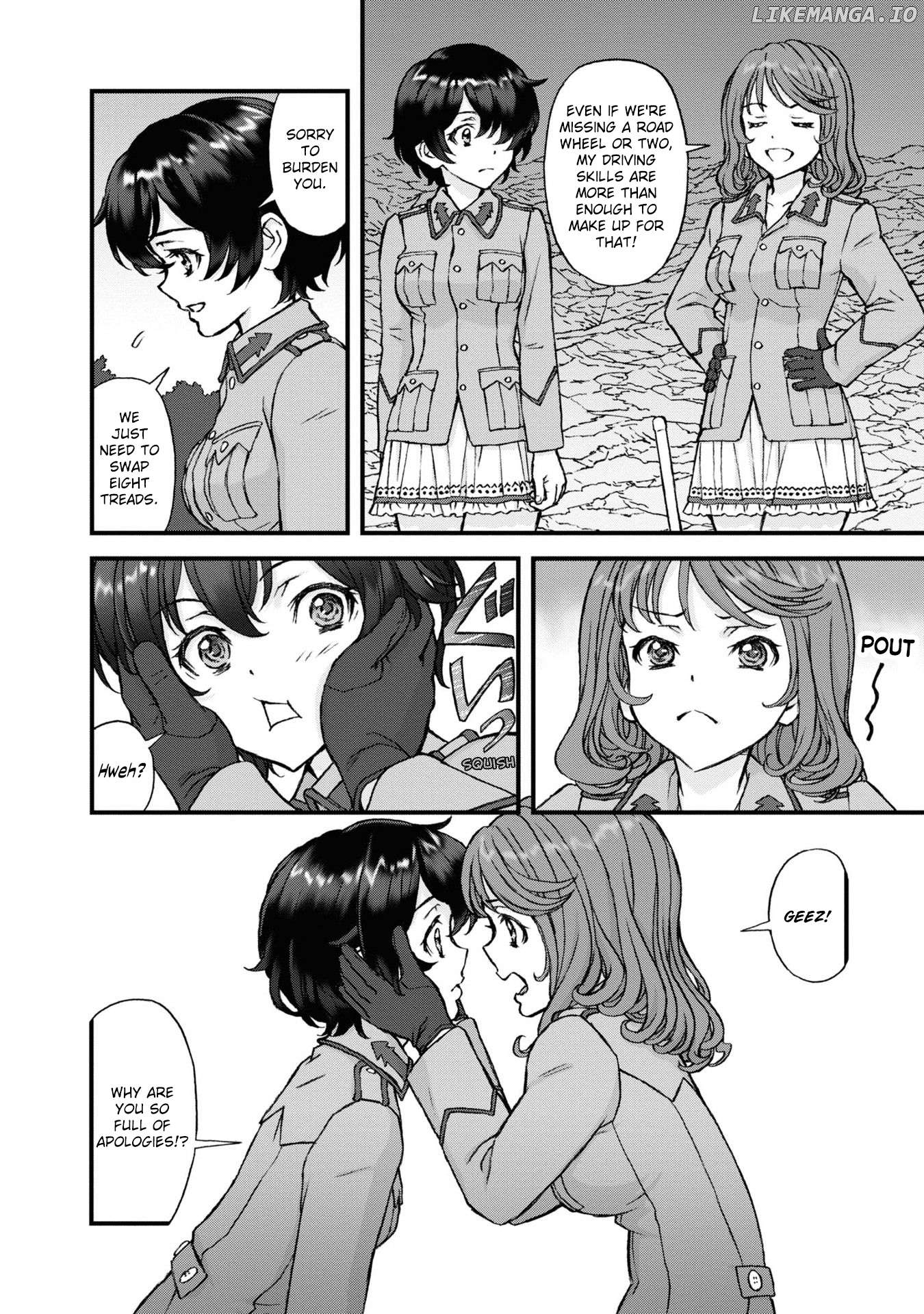 GIRLS und PANZER - The Fir Tree and the Iron-Winged Witch Chapter 14 - page 9