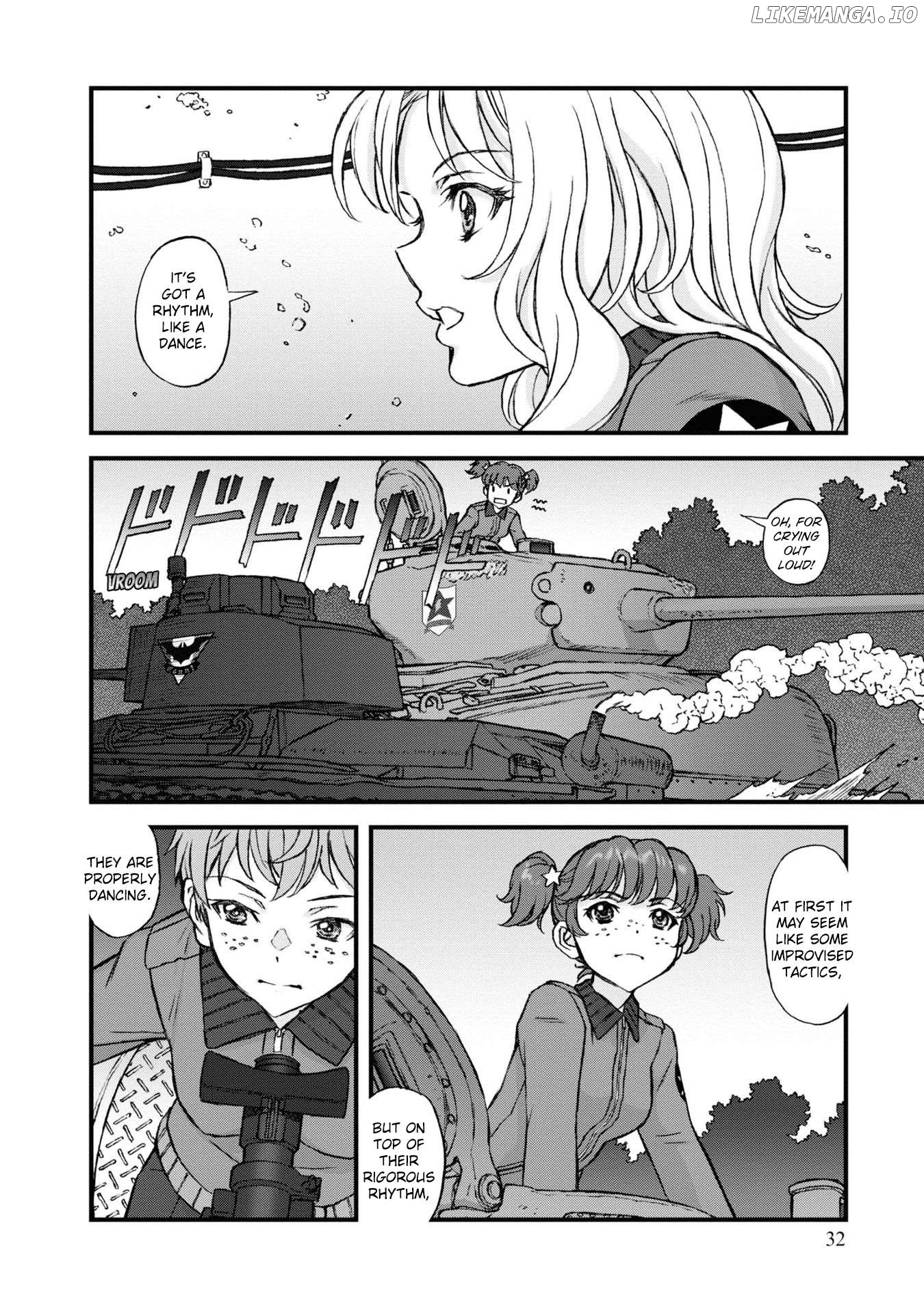 GIRLS und PANZER - The Fir Tree and the Iron-Winged Witch Chapter 15 - page 3