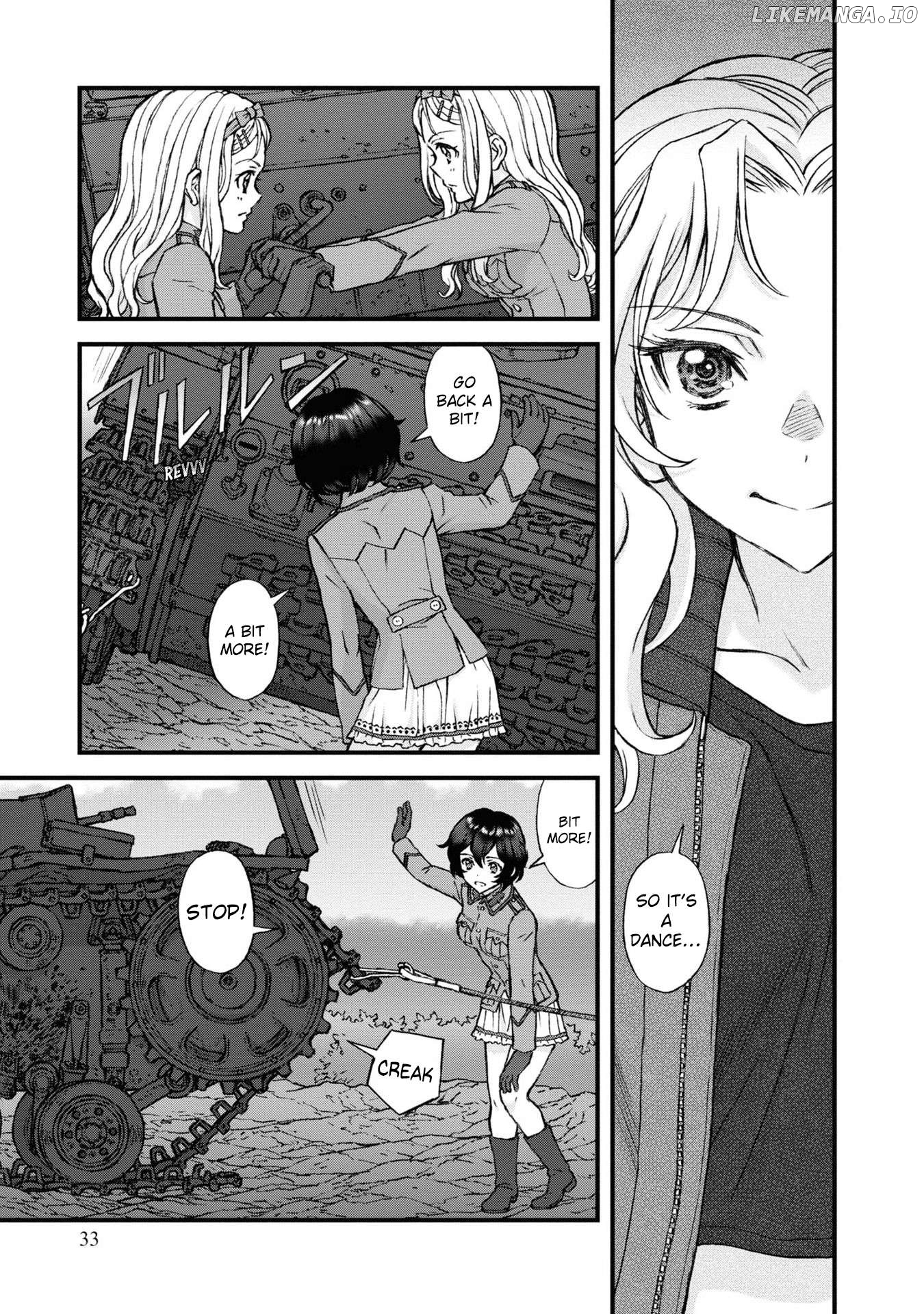 GIRLS und PANZER - The Fir Tree and the Iron-Winged Witch Chapter 15 - page 4