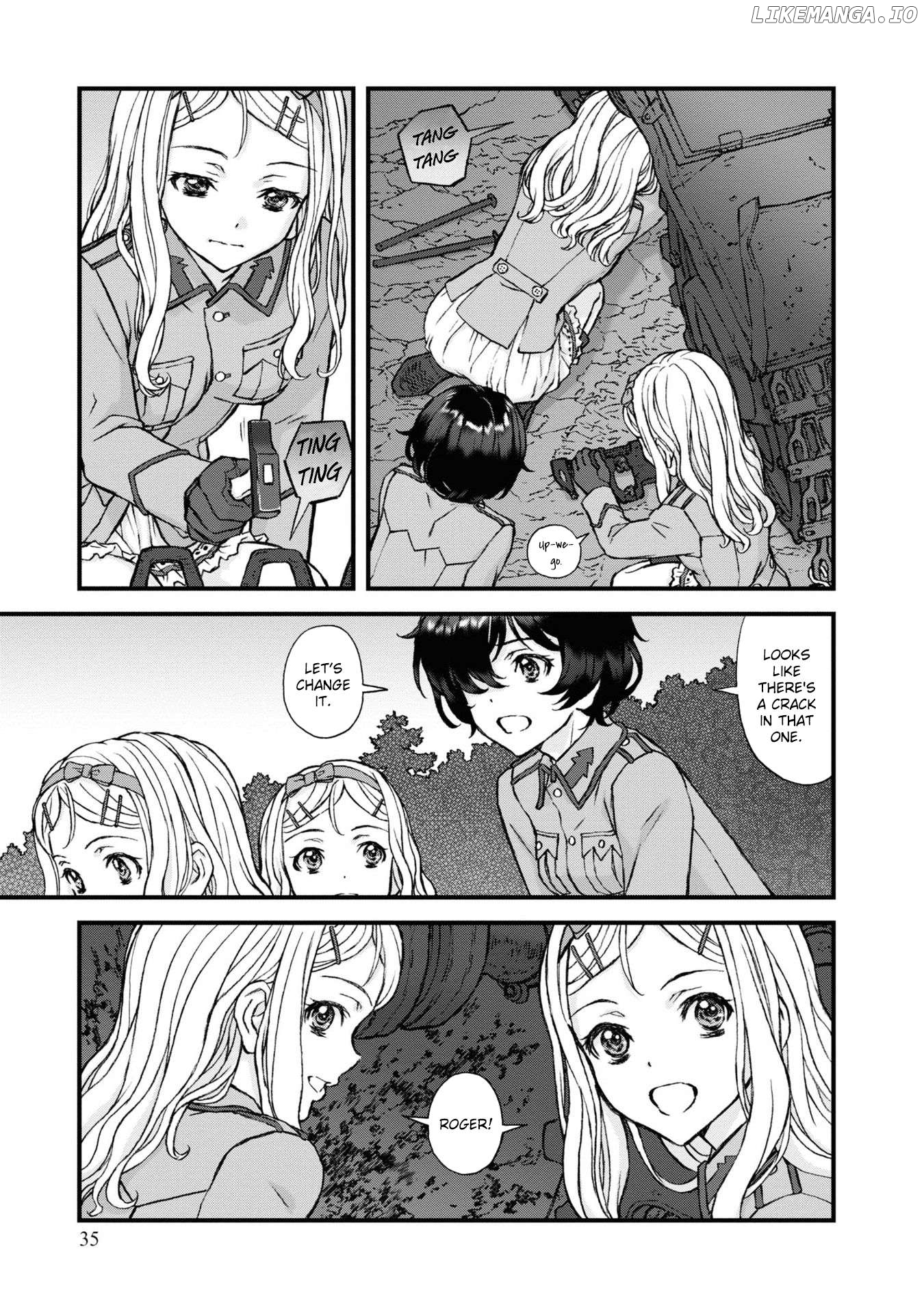 GIRLS und PANZER - The Fir Tree and the Iron-Winged Witch Chapter 15 - page 6