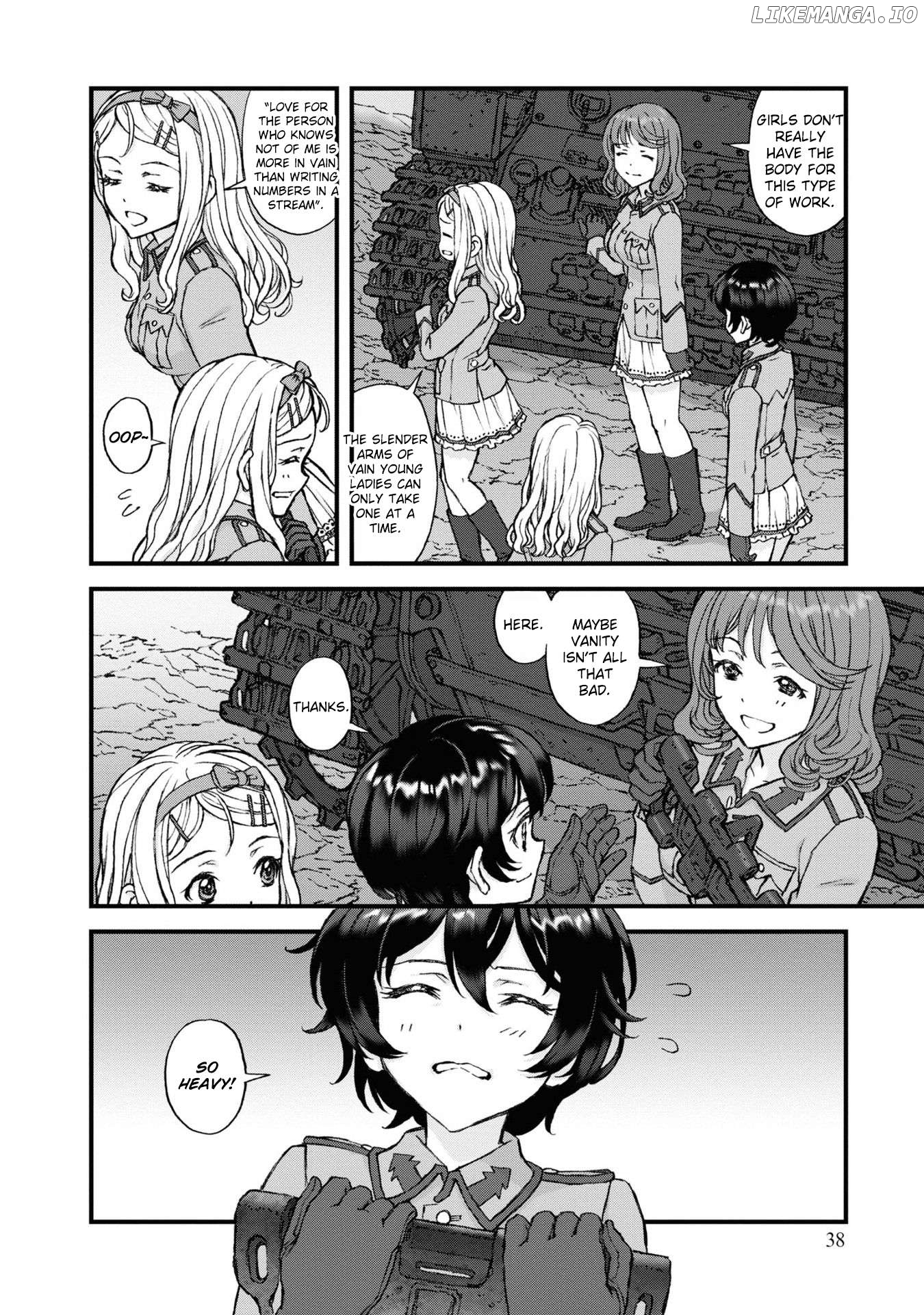 GIRLS und PANZER - The Fir Tree and the Iron-Winged Witch Chapter 15 - page 9