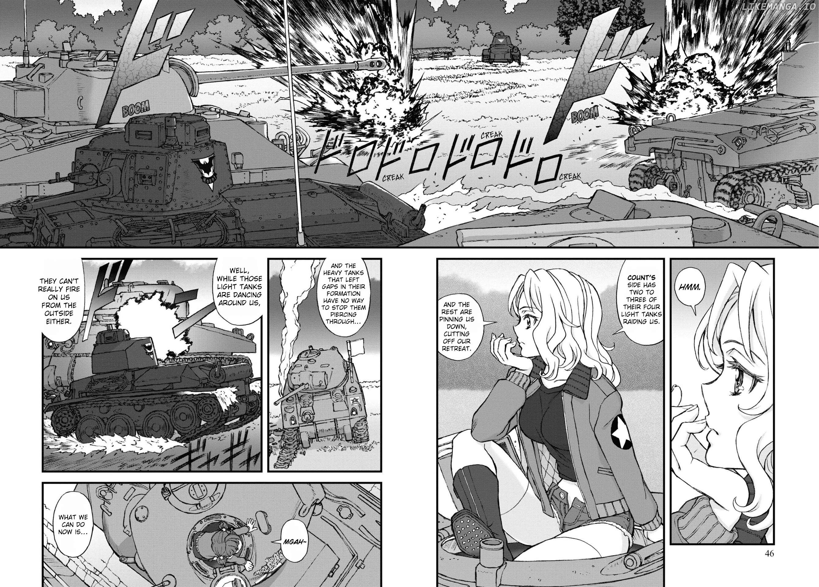 GIRLS und PANZER - The Fir Tree and the Iron-Winged Witch Chapter 16 - page 1