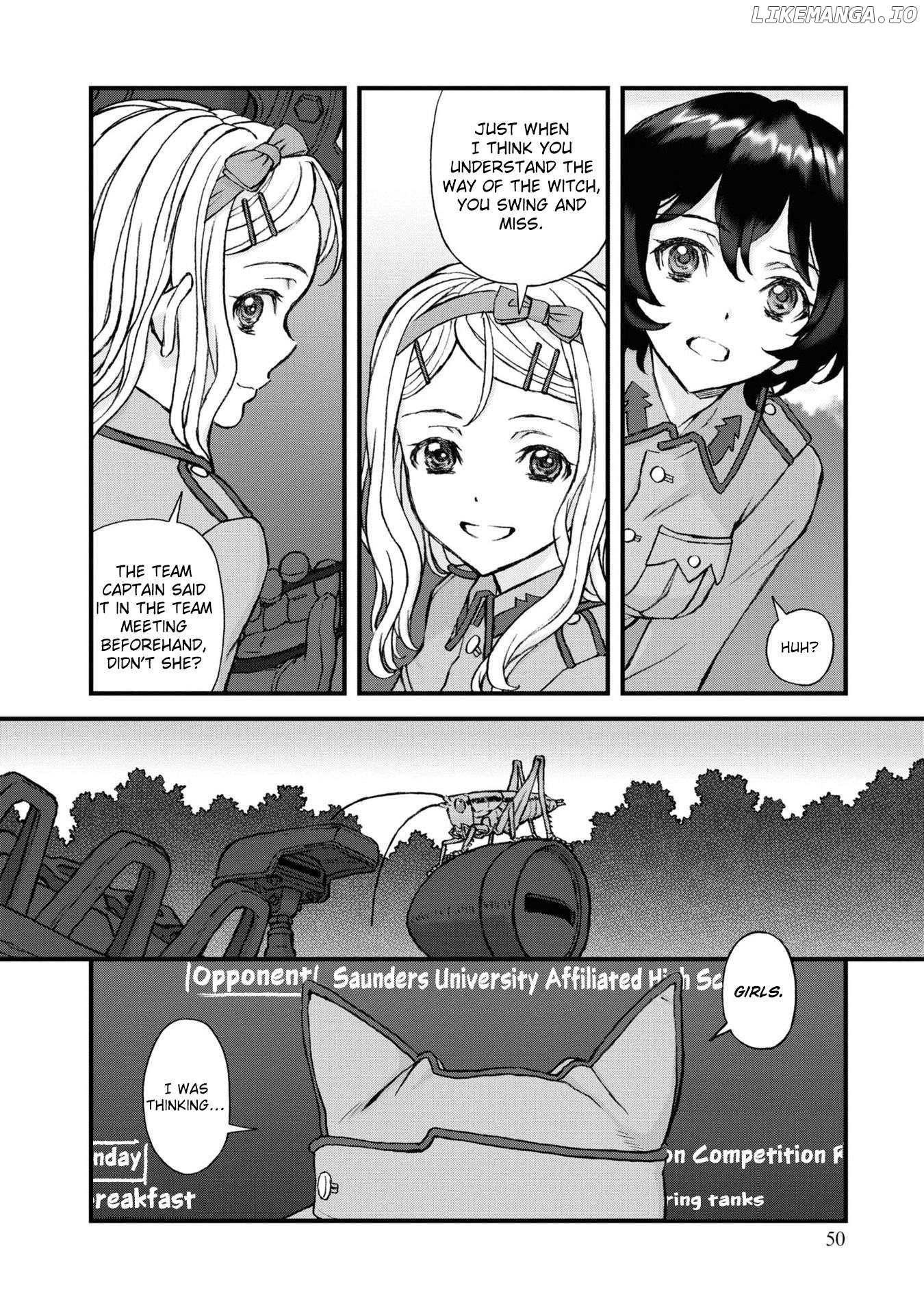 GIRLS und PANZER - The Fir Tree and the Iron-Winged Witch Chapter 16 - page 4