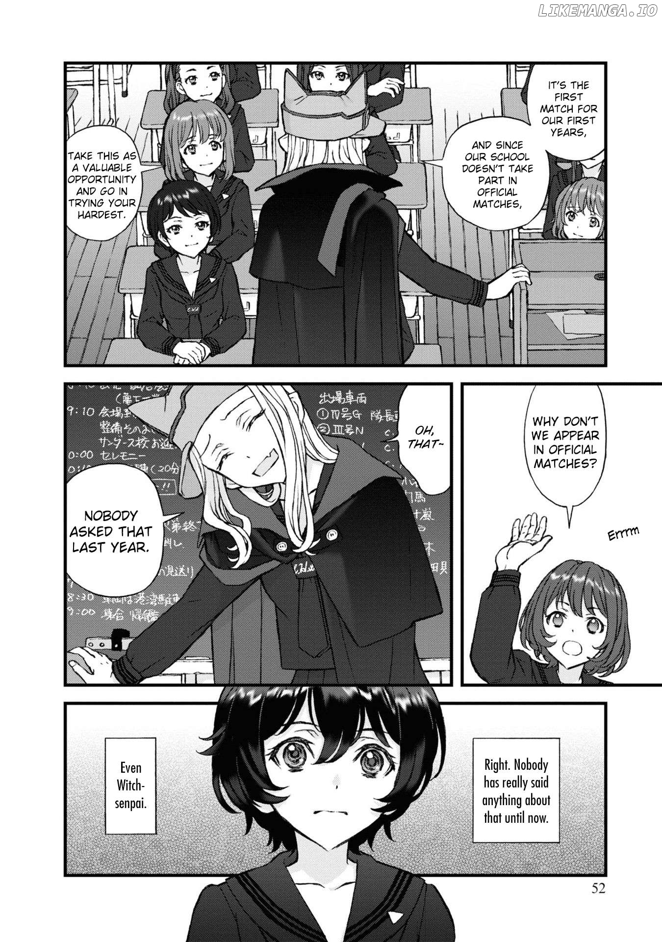GIRLS und PANZER - The Fir Tree and the Iron-Winged Witch Chapter 16 - page 6