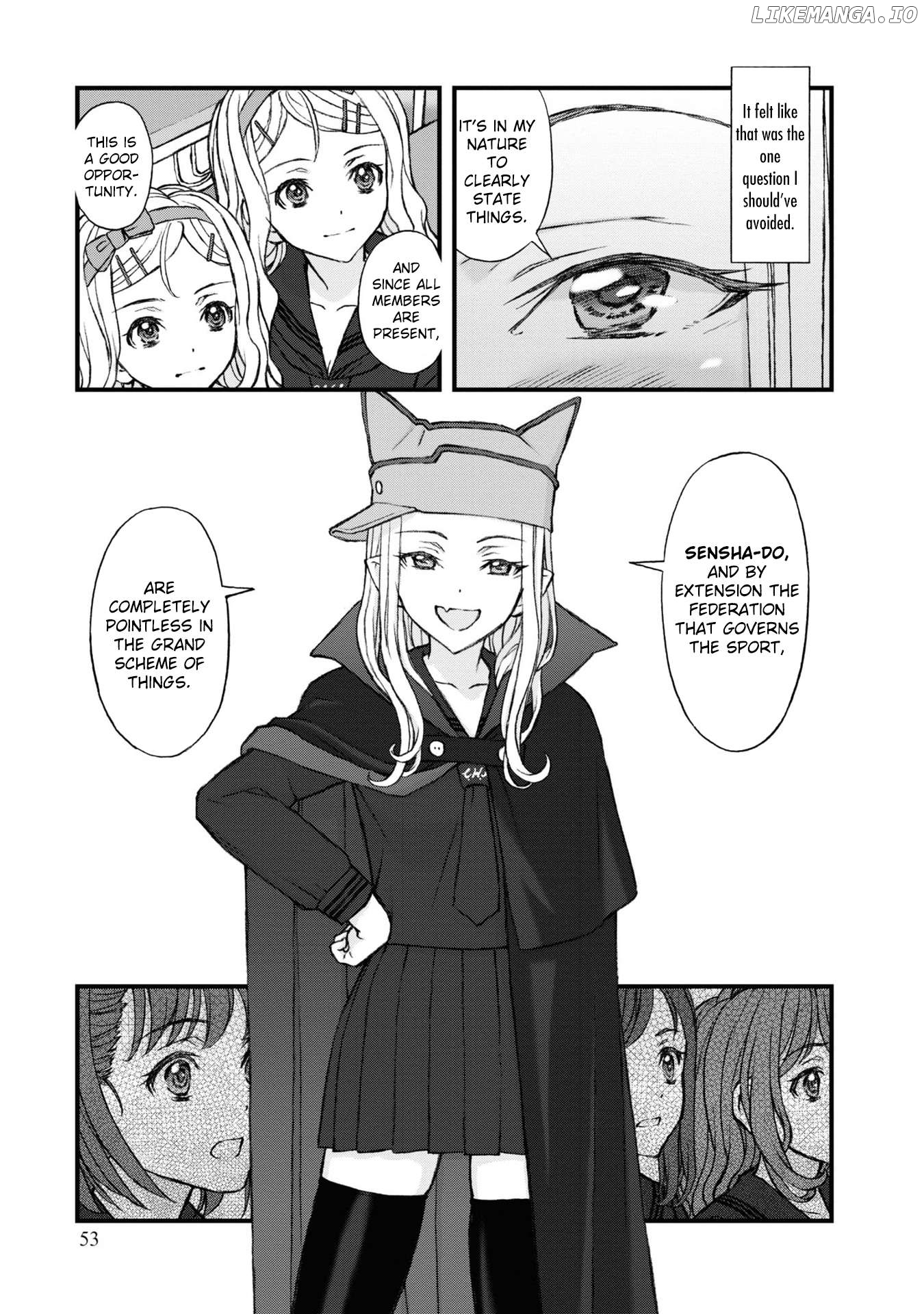 GIRLS und PANZER - The Fir Tree and the Iron-Winged Witch Chapter 16 - page 7