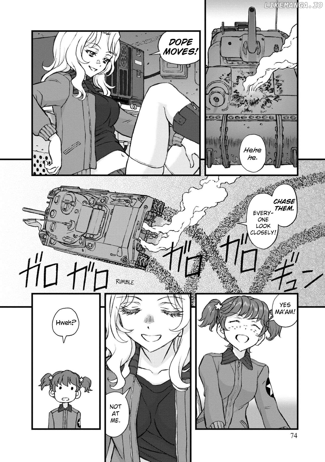 GIRLS und PANZER - The Fir Tree and the Iron-Winged Witch Chapter 17 - page 10