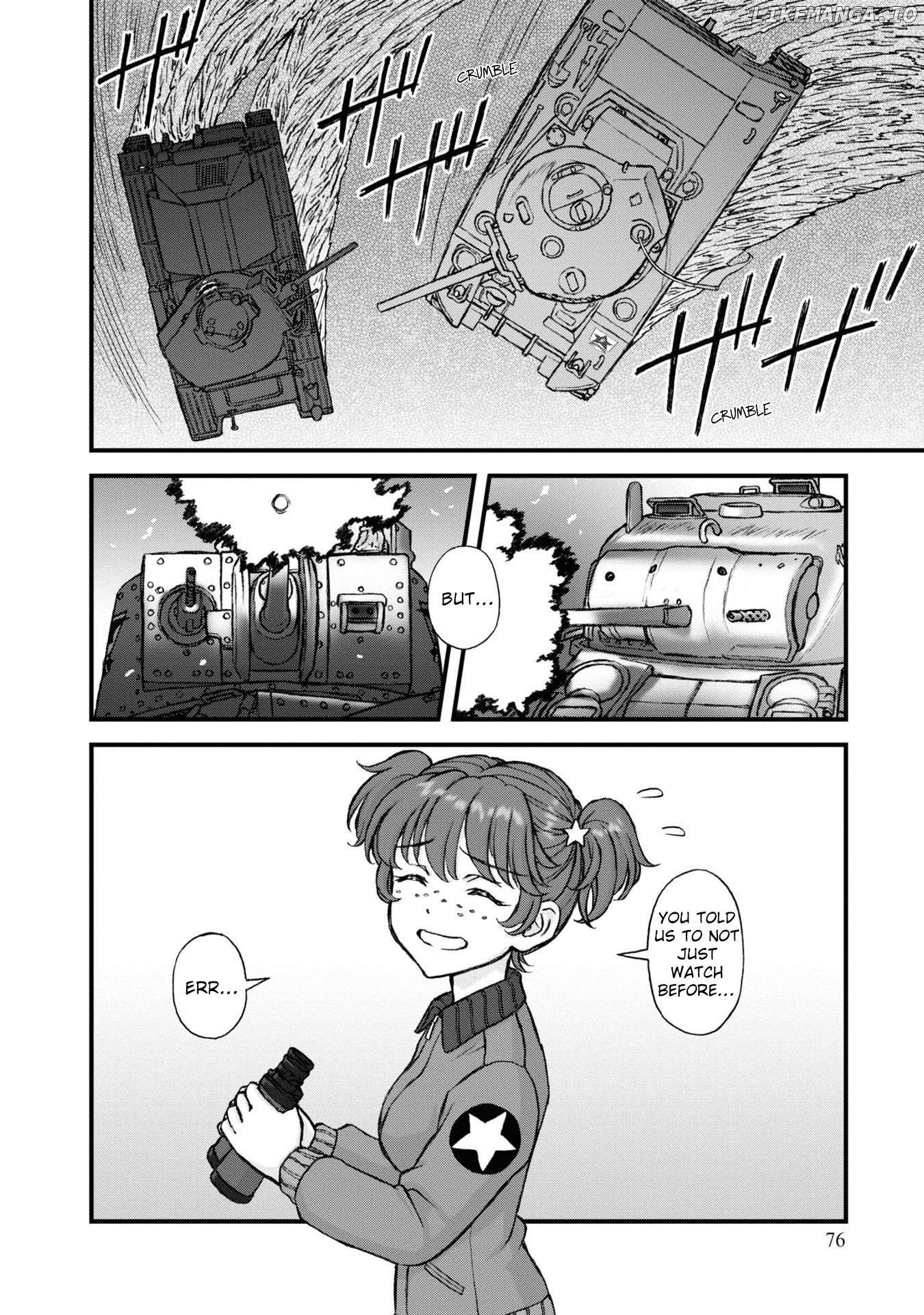 GIRLS und PANZER - The Fir Tree and the Iron-Winged Witch Chapter 17 - page 12