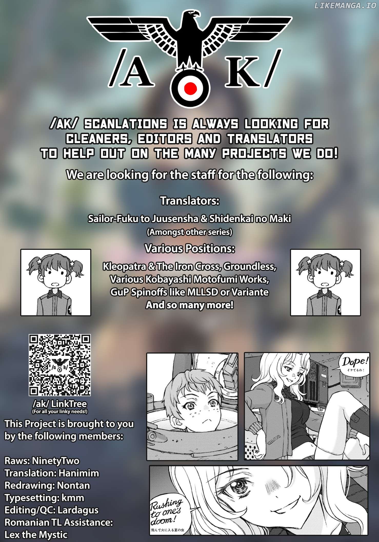 GIRLS und PANZER - The Fir Tree and the Iron-Winged Witch Chapter 17 - page 13