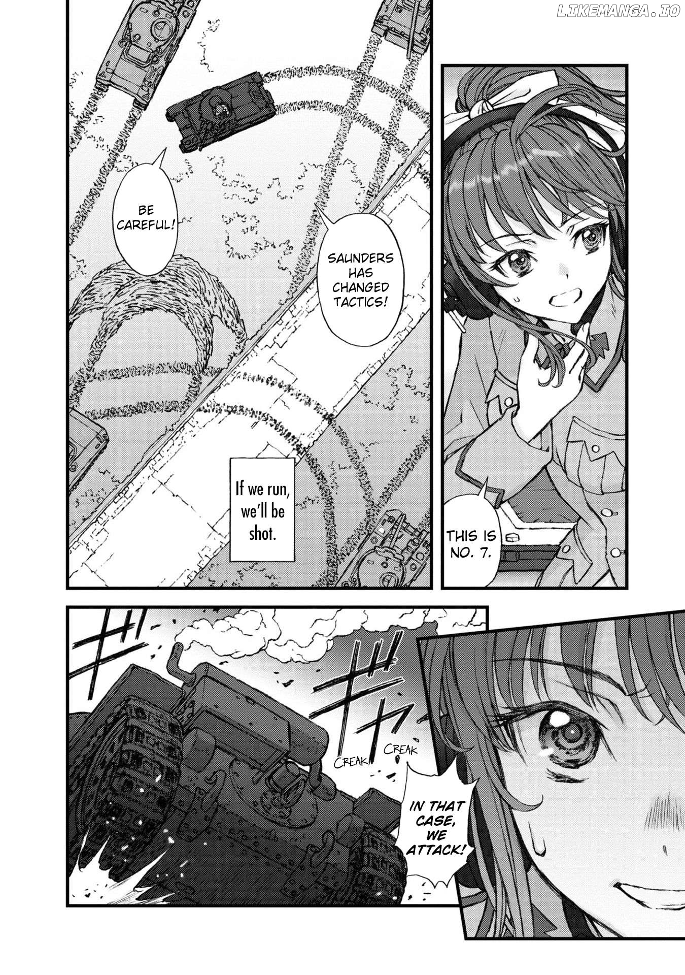GIRLS und PANZER - The Fir Tree and the Iron-Winged Witch Chapter 17 - page 8